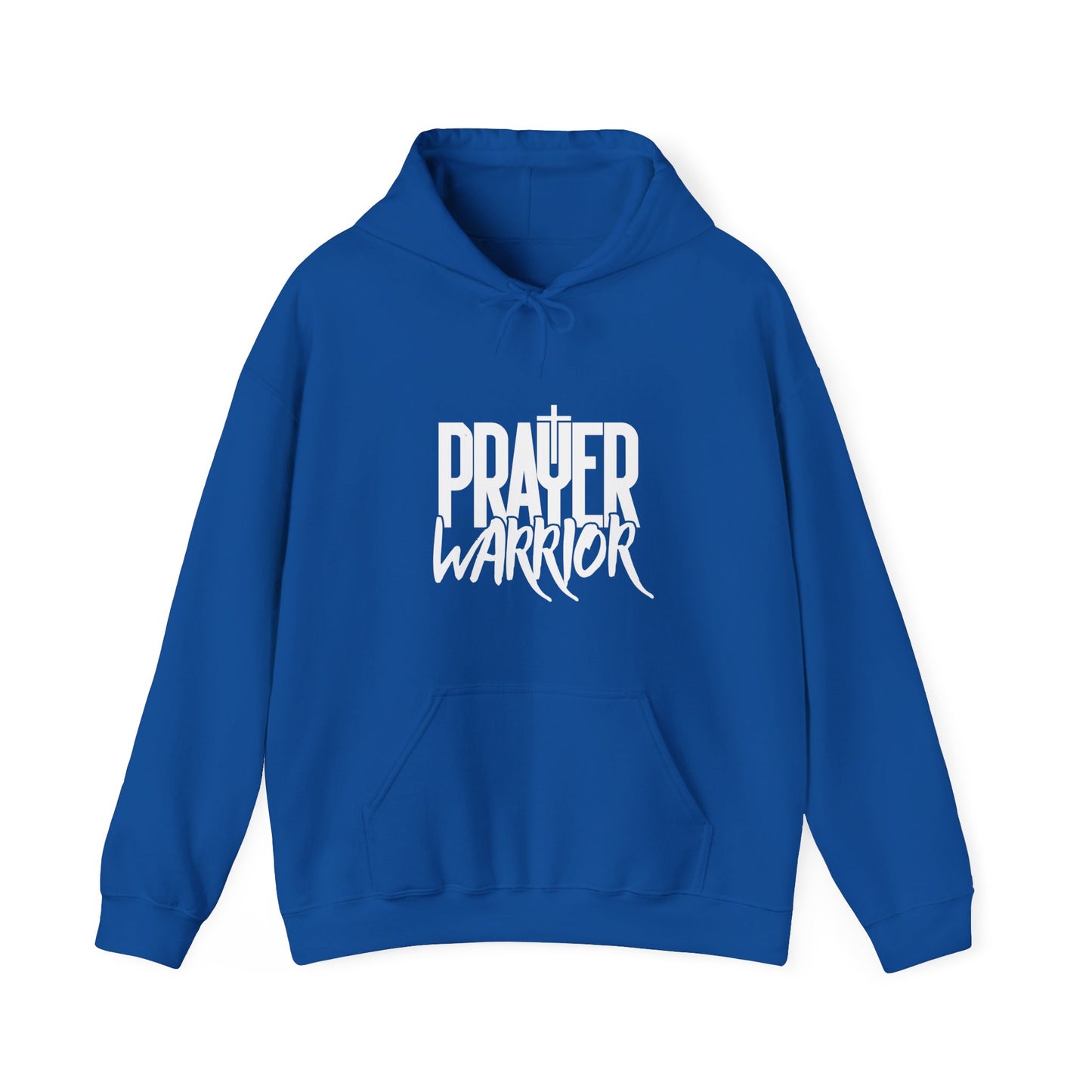 Prayer Warrior Men's Sweatshirt (White Logo) - Sweet Baby Jeez Teez