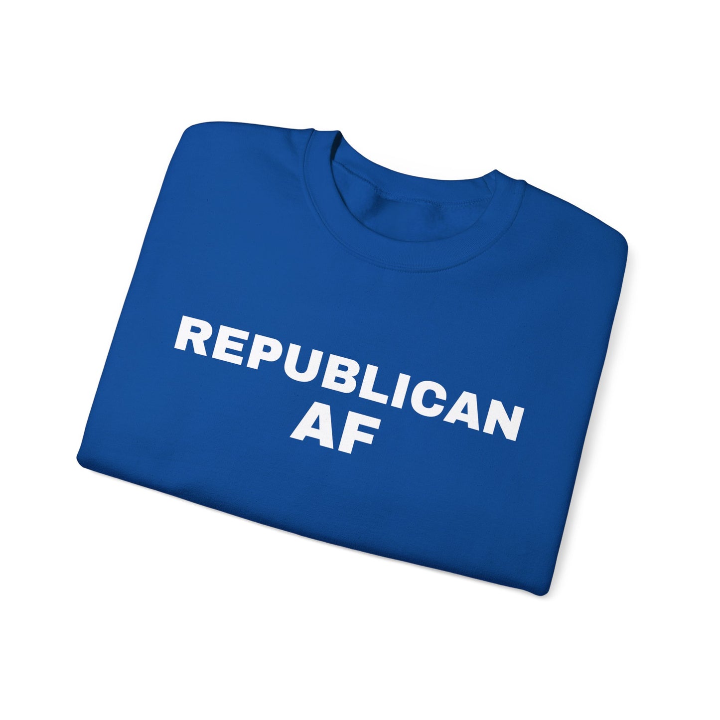 Republican AF Women's Sweatshirt (White Logo) - Sweet Baby Jeez Teez