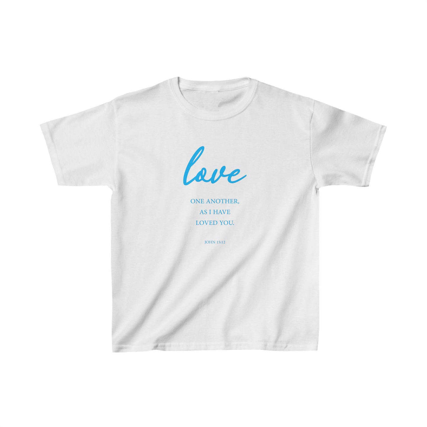 Love Girl's Tshirt (Aqua Logo) - Sweet Baby Jeez Teez