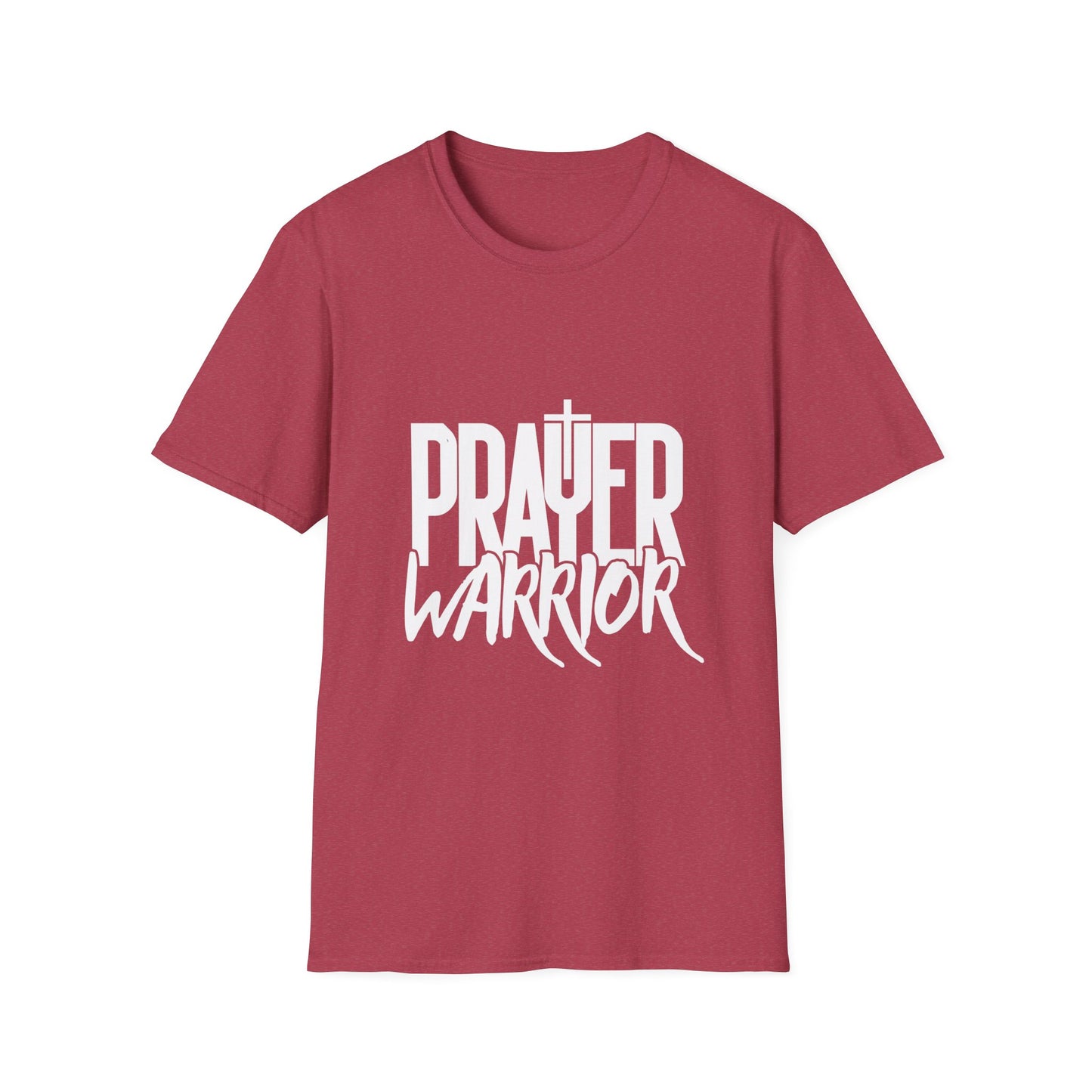 Prayer Warrior Men's Tshirt (White Logo) - Sweet Baby Jeez Teez