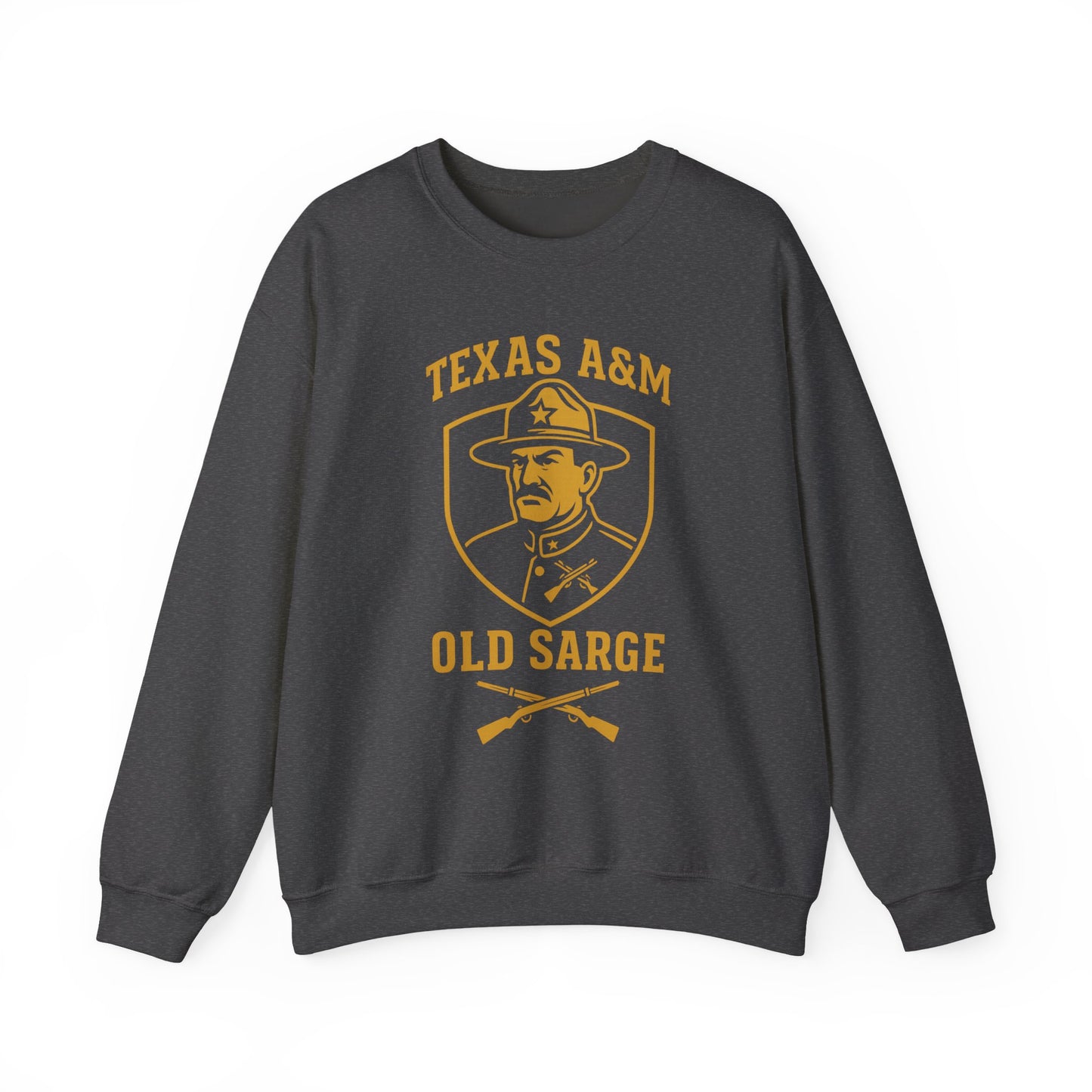 Vintage Texas A&M Old Sarge Cozy Unisex Crewneck Sweatshirt