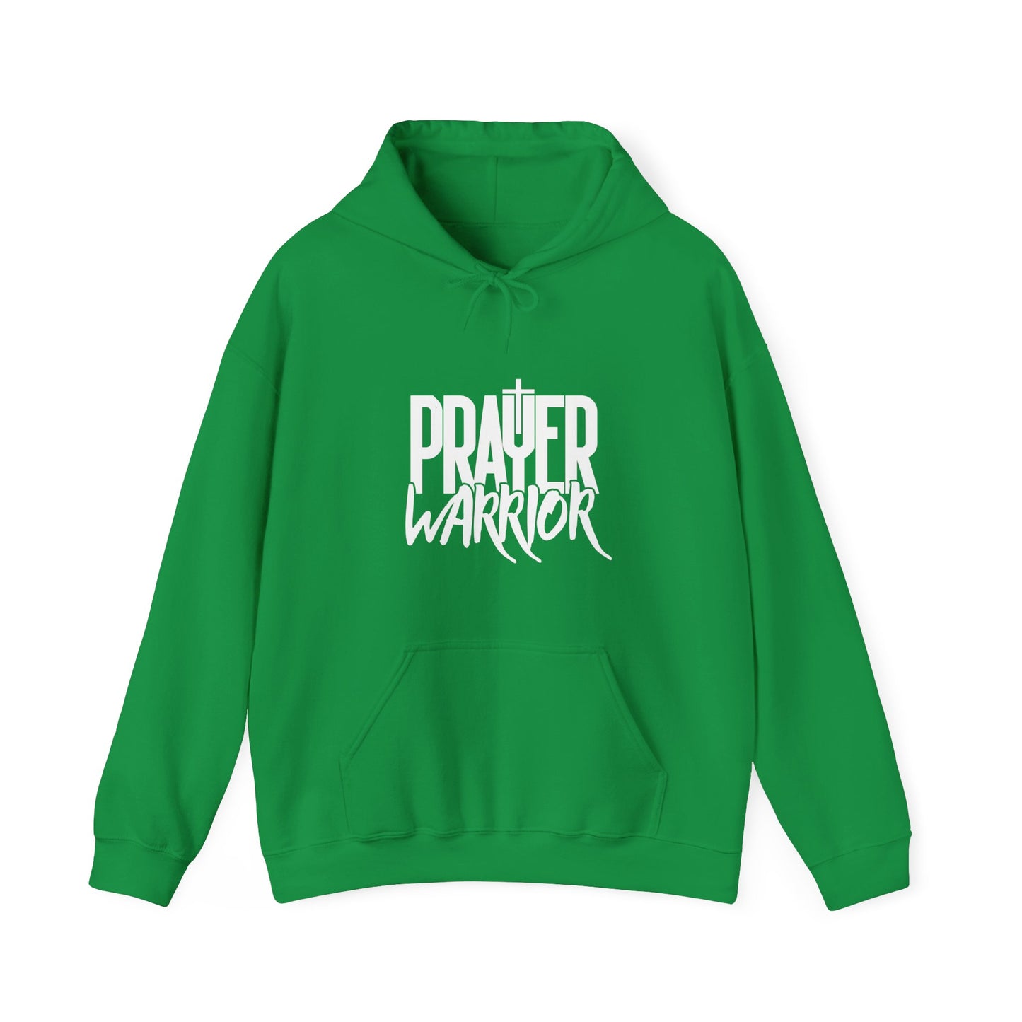Prayer Warrior Men's Sweatshirt (White Logo) - Sweet Baby Jeez Teez