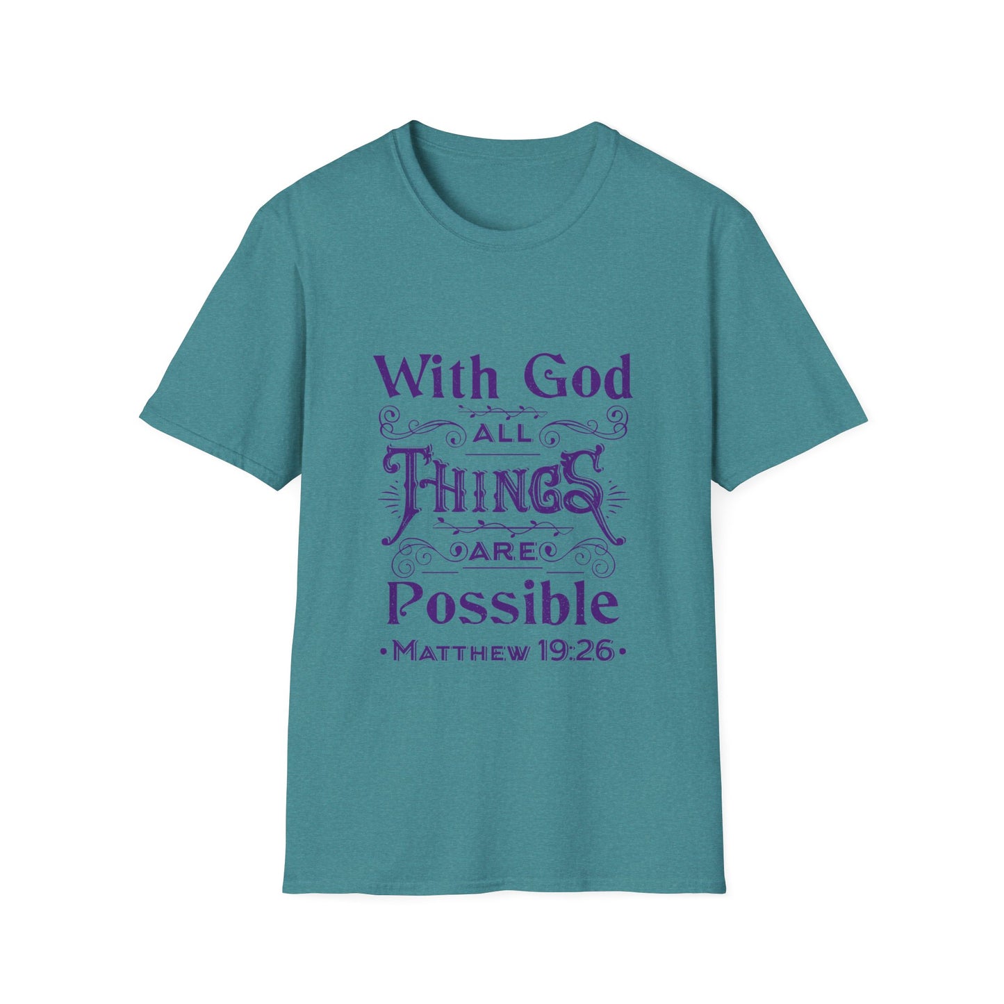 All Things Womens Relaxed/Plus Tshirt (Purple Logo) - Sweet Baby Jeez Teez