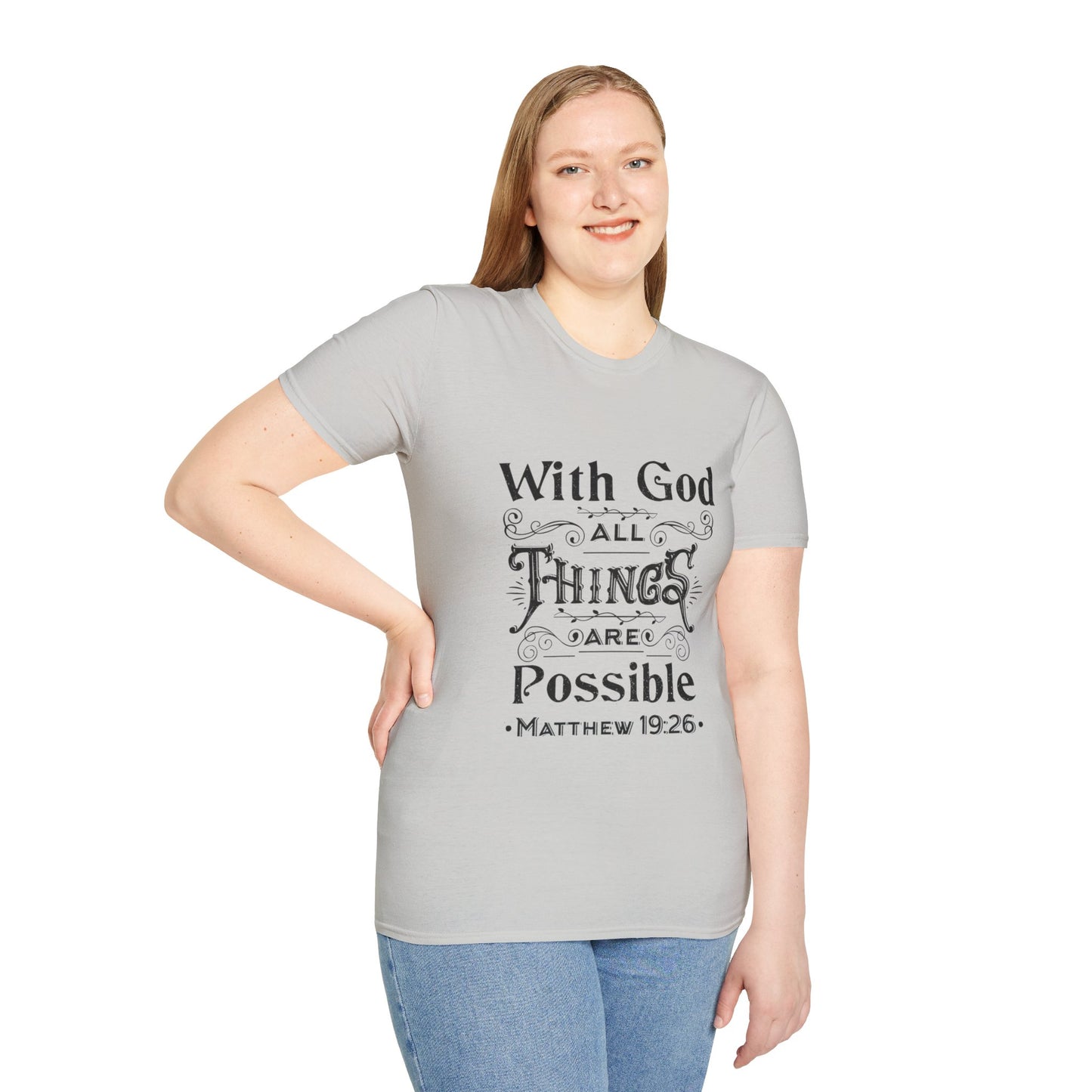 All Things Womens Relaxed/Plus Tshirt (Black Logo) - Sweet Baby Jeez Teez
