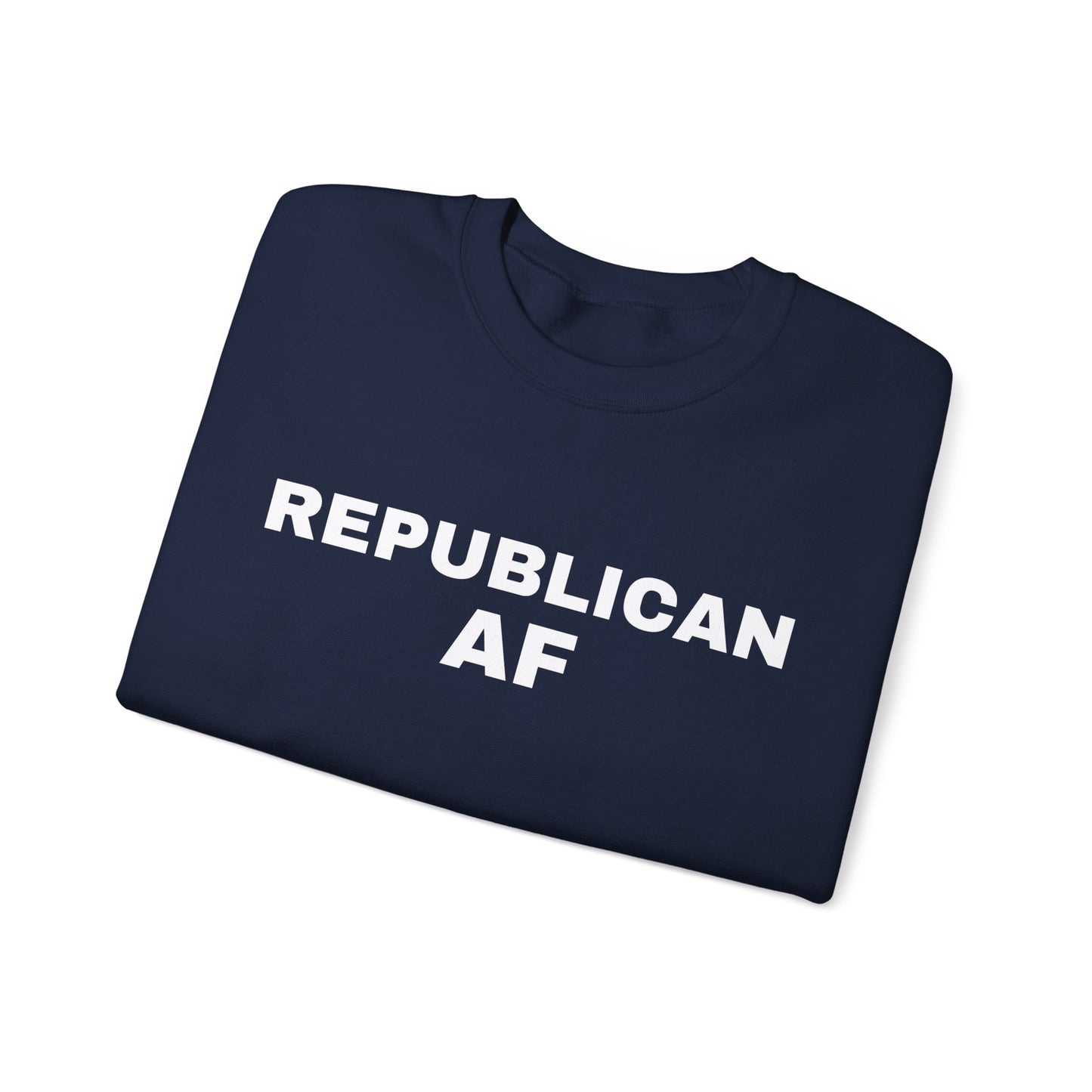 Republican AF Women's Sweatshirt (White Logo) - Sweet Baby Jeez Teez