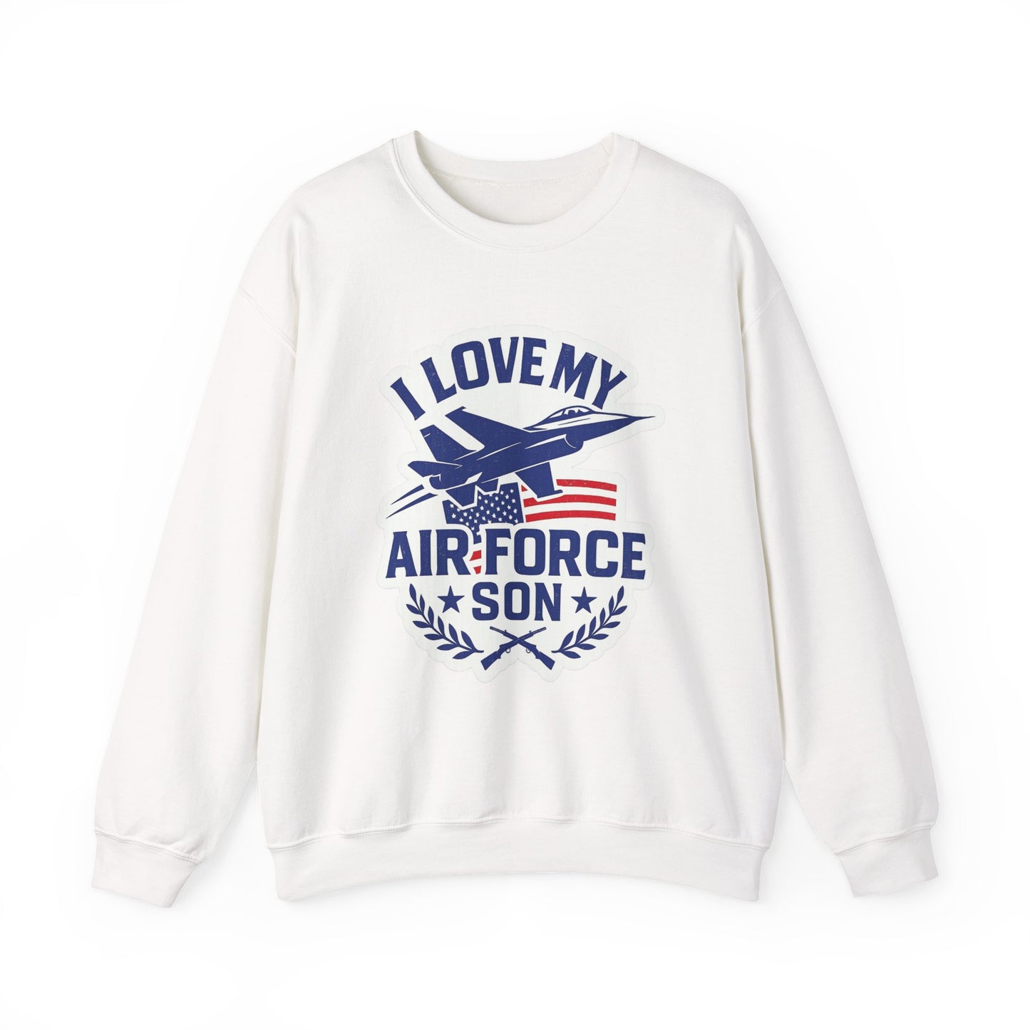 "I Love My Air Force Son" Military Patriotic Air Force Parents Sweatshirt
