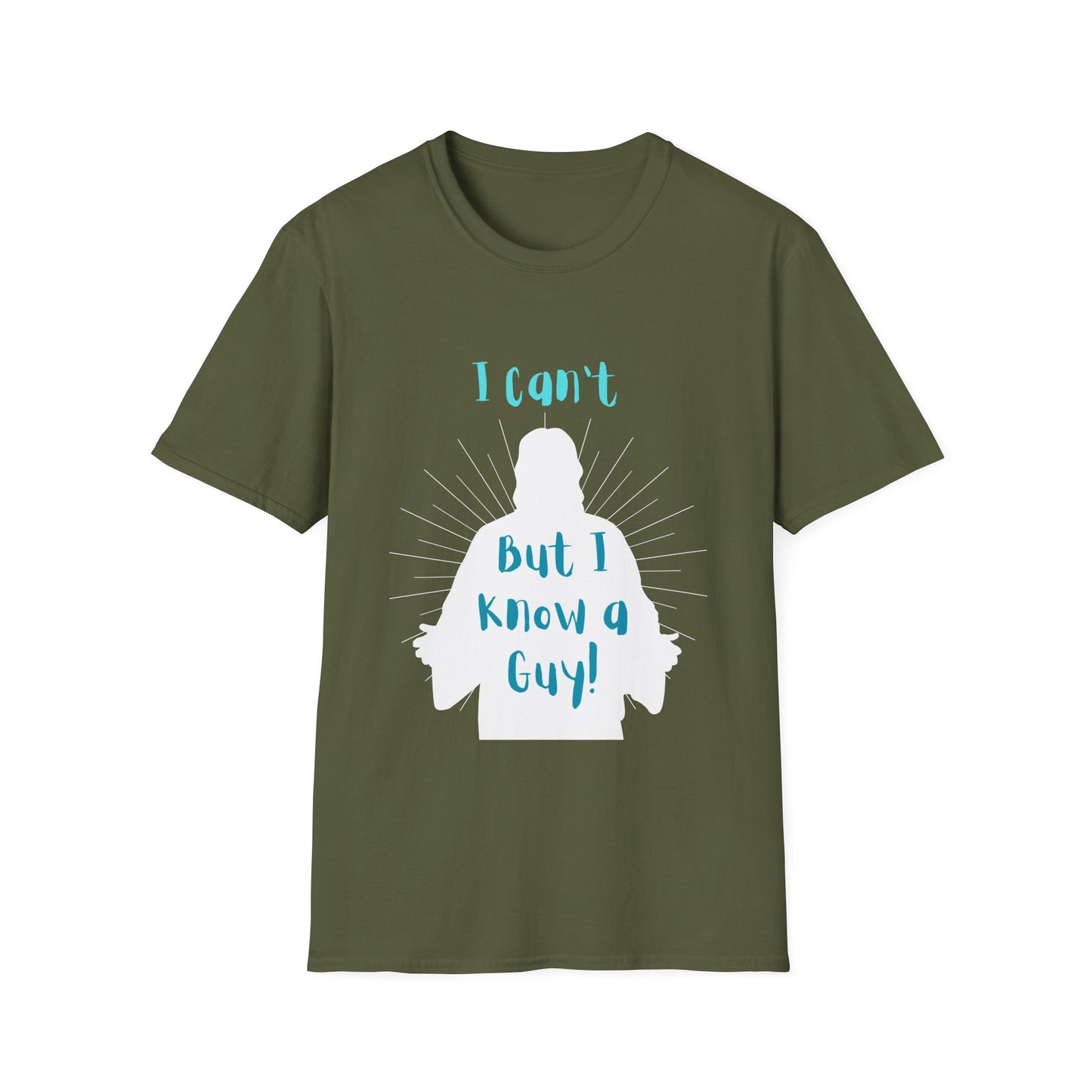 I Know a Guy Men's Tshirt (White Logo) - Sweet Baby Jeez Teez