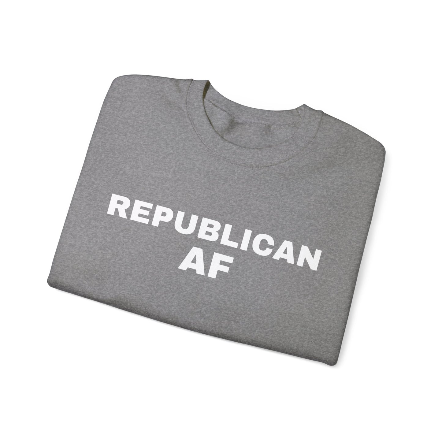 Republican AF Women's Sweatshirt (White Logo) - Sweet Baby Jeez Teez