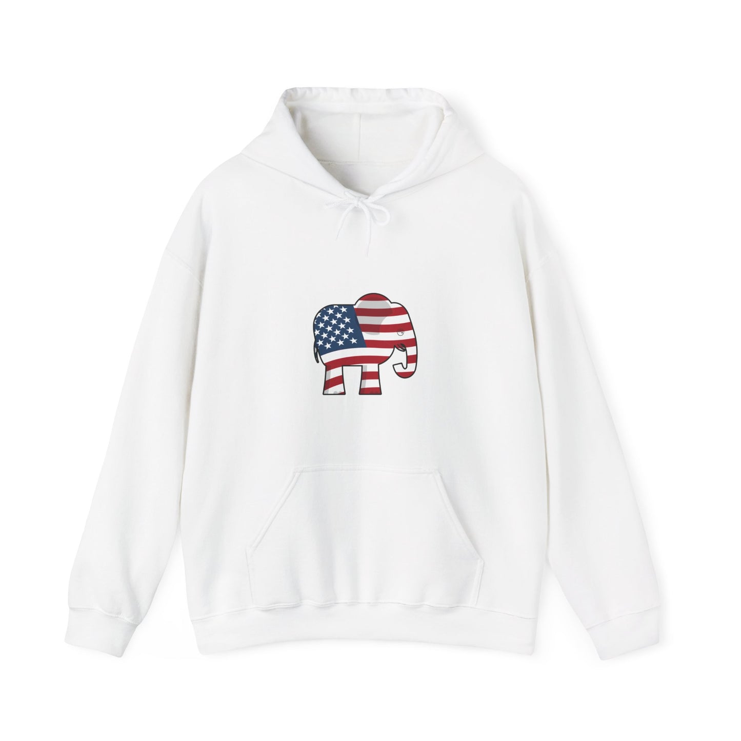 Elephant in the Room Women's Hoodie S-5XL (White Logo) - Sweet Baby Jeez Teez
