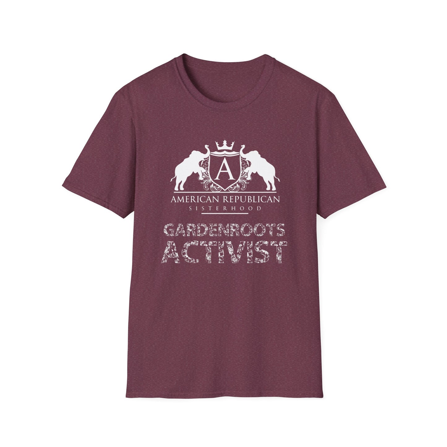 Gardenroots Activist Women's Relaxed/Plus Tshirt (ARS White Logo) - Sweet Baby Jeez Teez