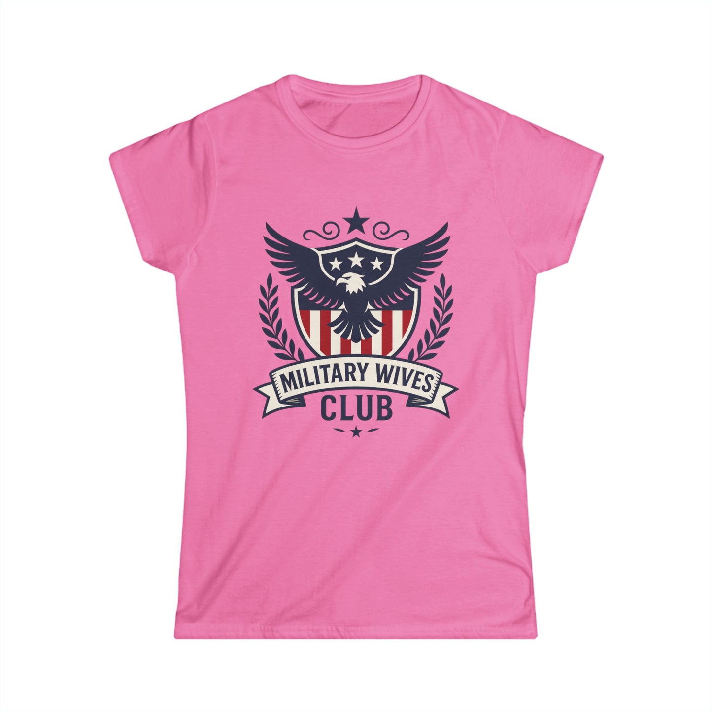 Military Wives Club Women's Softstyle Fitted Tshirt