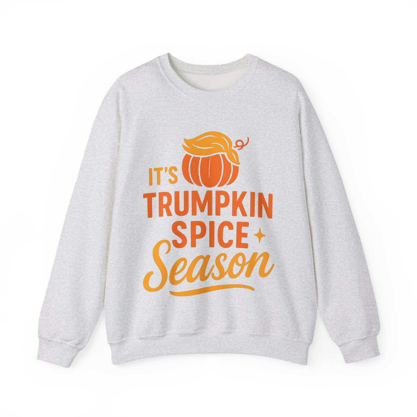 TRUMP-kin Spice Unisex Cozy Sweatshirt (Pumpkin Logo)