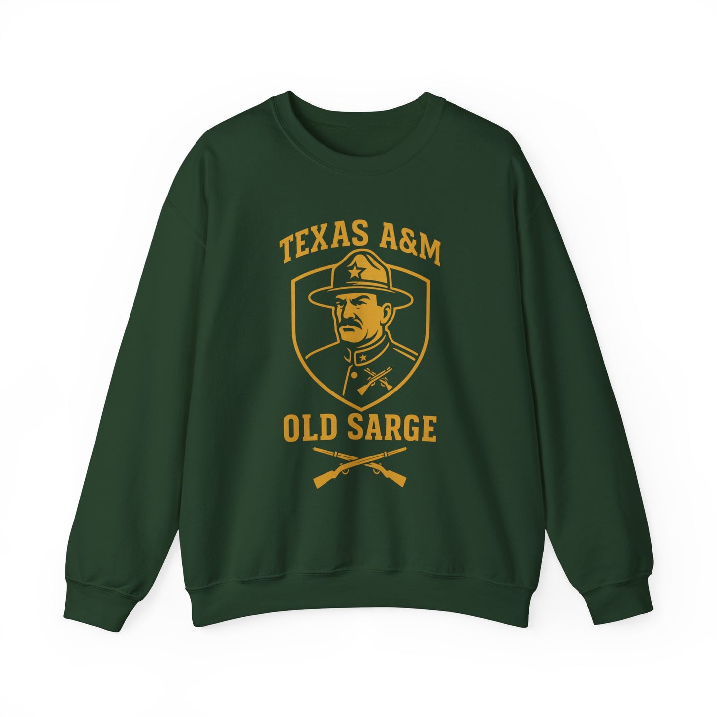 Vintage Texas A&M Old Sarge Cozy Unisex Crewneck Sweatshirt