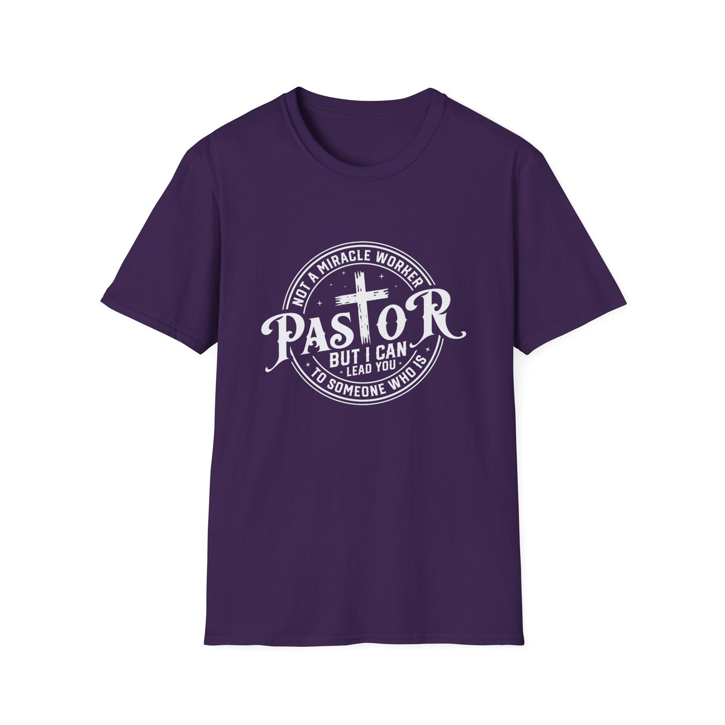 Pastor Women's Relaxed/Plus Tshirt (White Logo) - Sweet Baby Jeez Teez