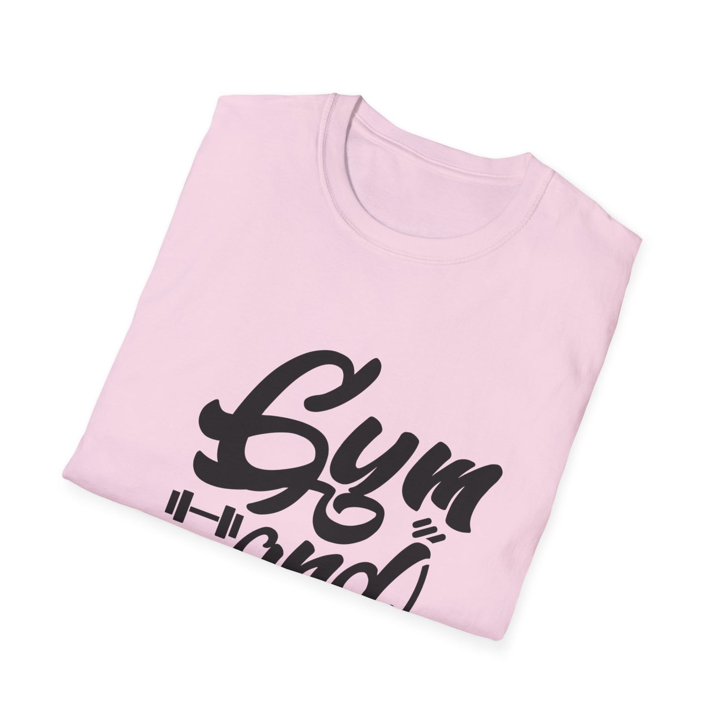 Gym and Jesus Women's Relaxed/Plus Tshirt (Black Logo) - Sweet Baby Jeez Teez