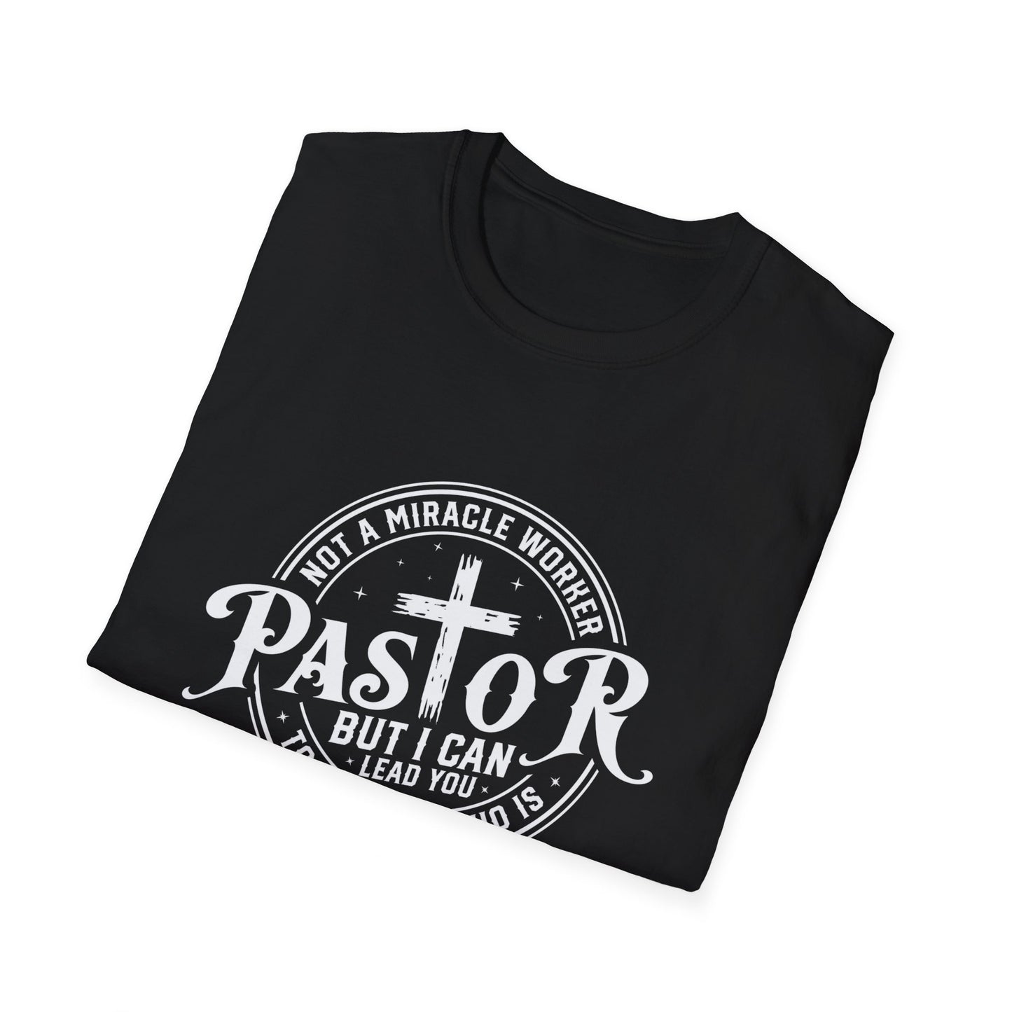 Pastor Women's Relaxed/Plus Tshirt (White Logo) - Sweet Baby Jeez Teez