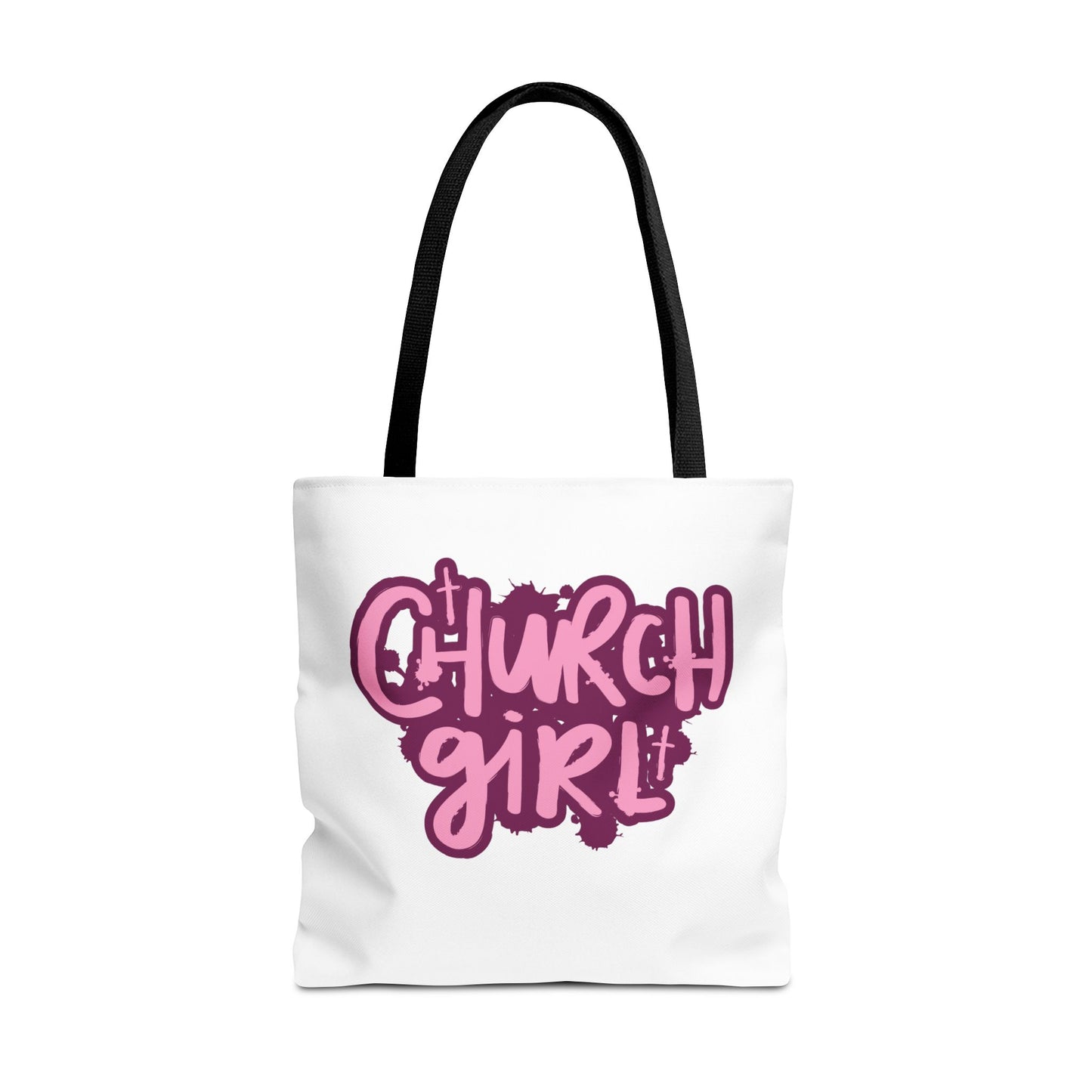 Church Girl Inspirational Christian Tote Bag