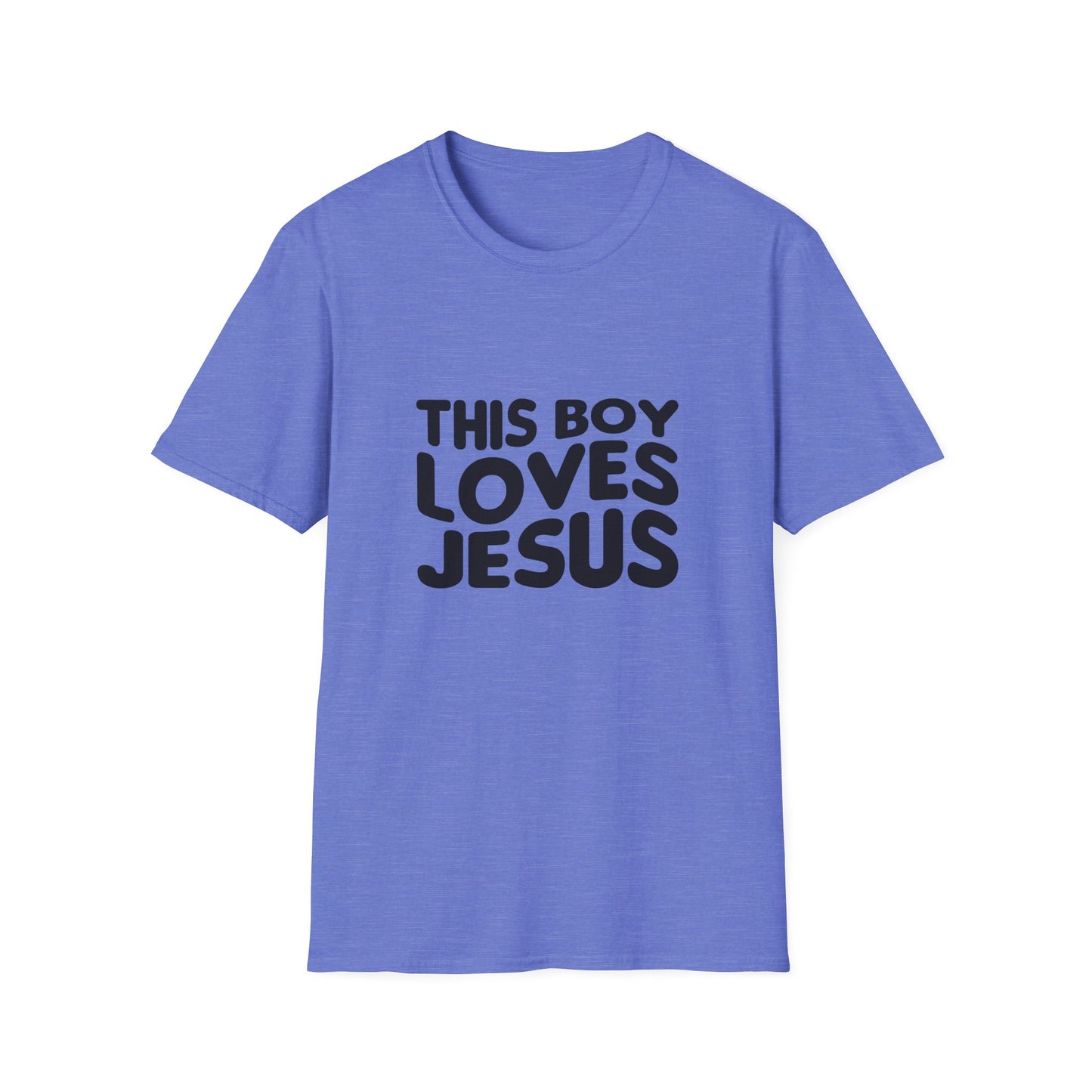 This Boy Loves Jesus Men's Tshirt - Sweet Baby Jeez Teez