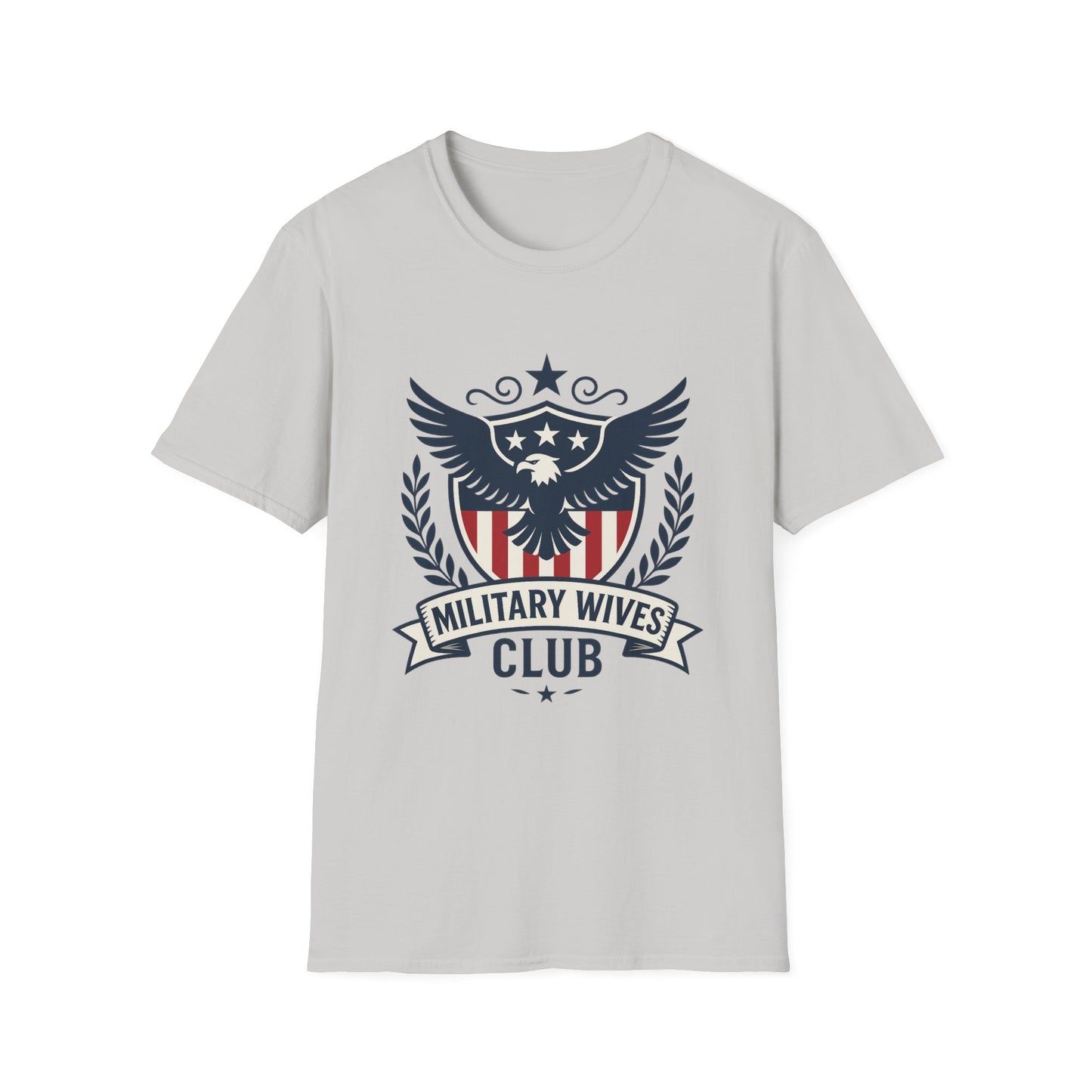 Military Wives Club Women's Relaxed Tshirt (Crest Logo)