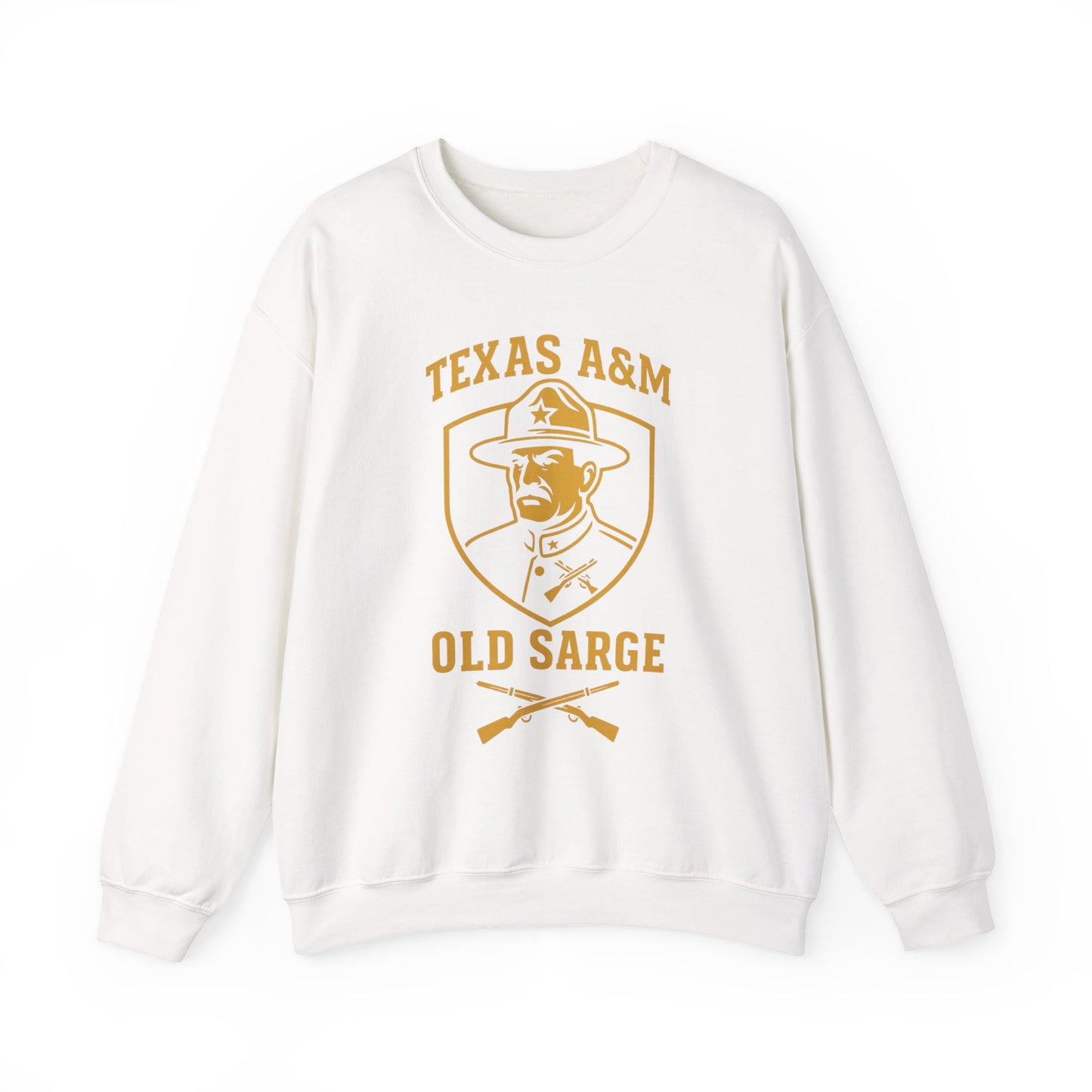 Vintage Texas A&M Old Sarge Cozy Unisex Crewneck Sweatshirt