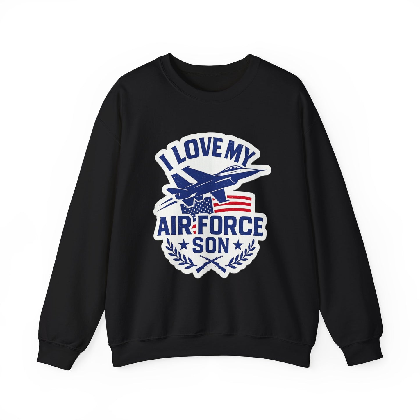 "I Love My Air Force Son" Military Patriotic Air Force Parents Sweatshirt