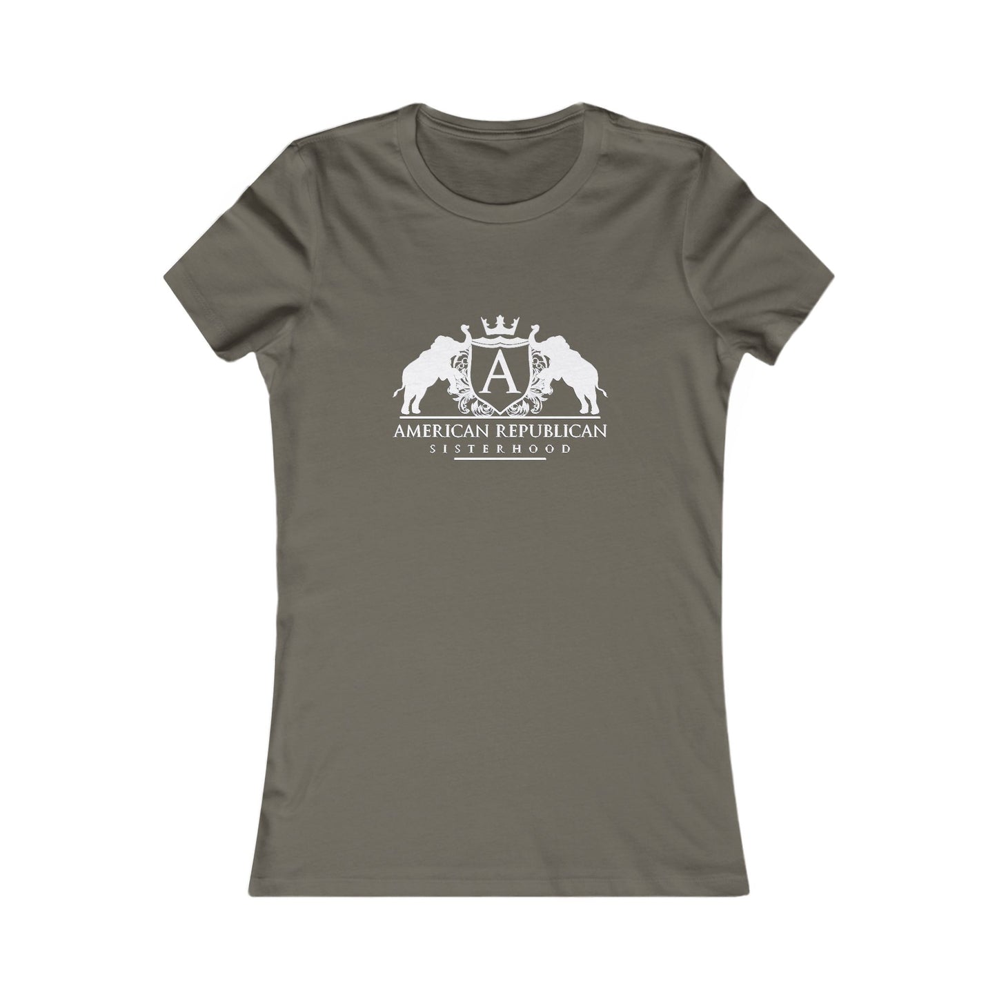 ARS Logo Women's Tshirt (White Logo)