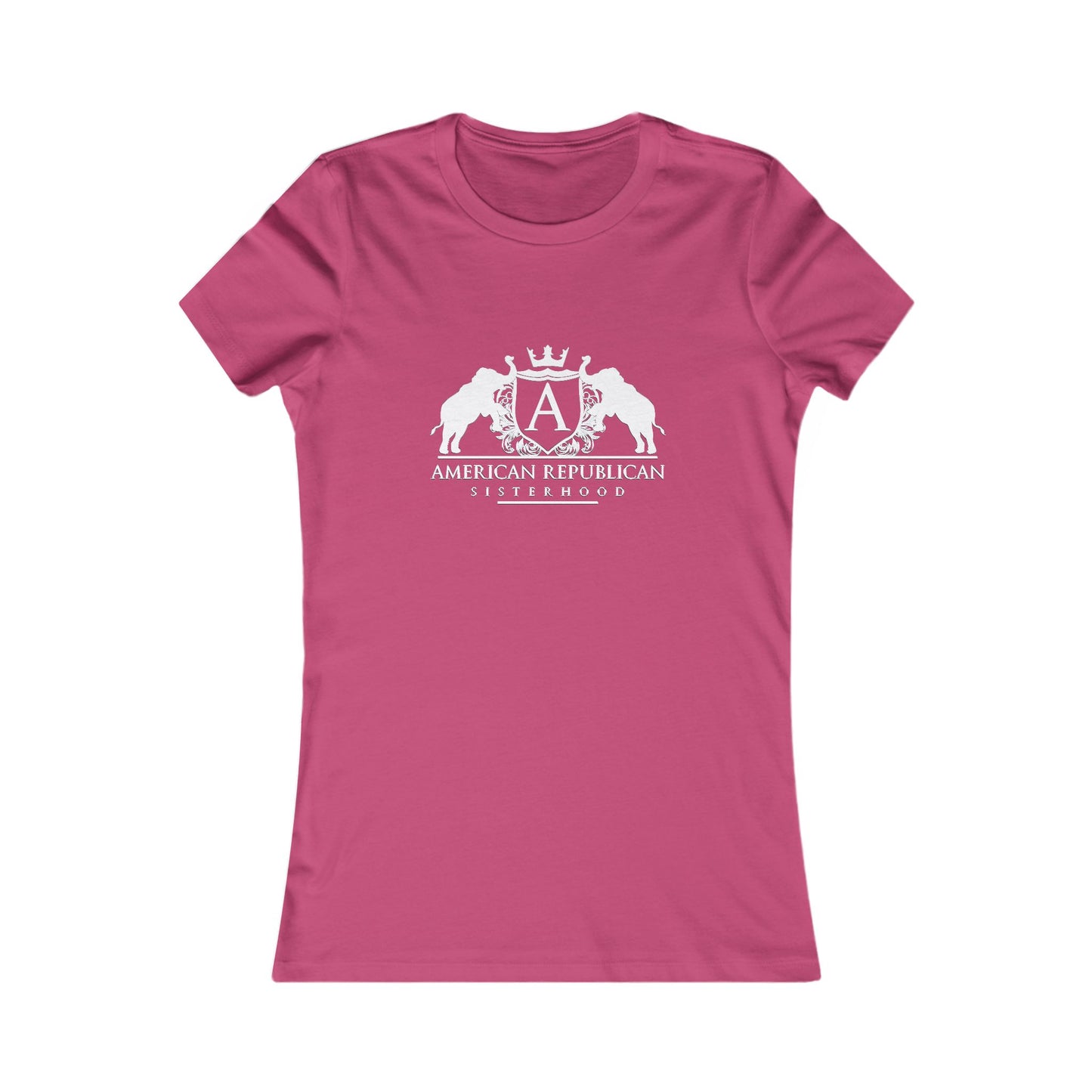 ARS Logo Women's Tshirt (White Logo)