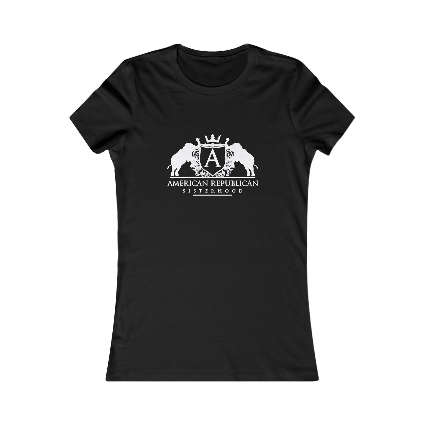 ARS Logo Women's Tshirt (White Logo)