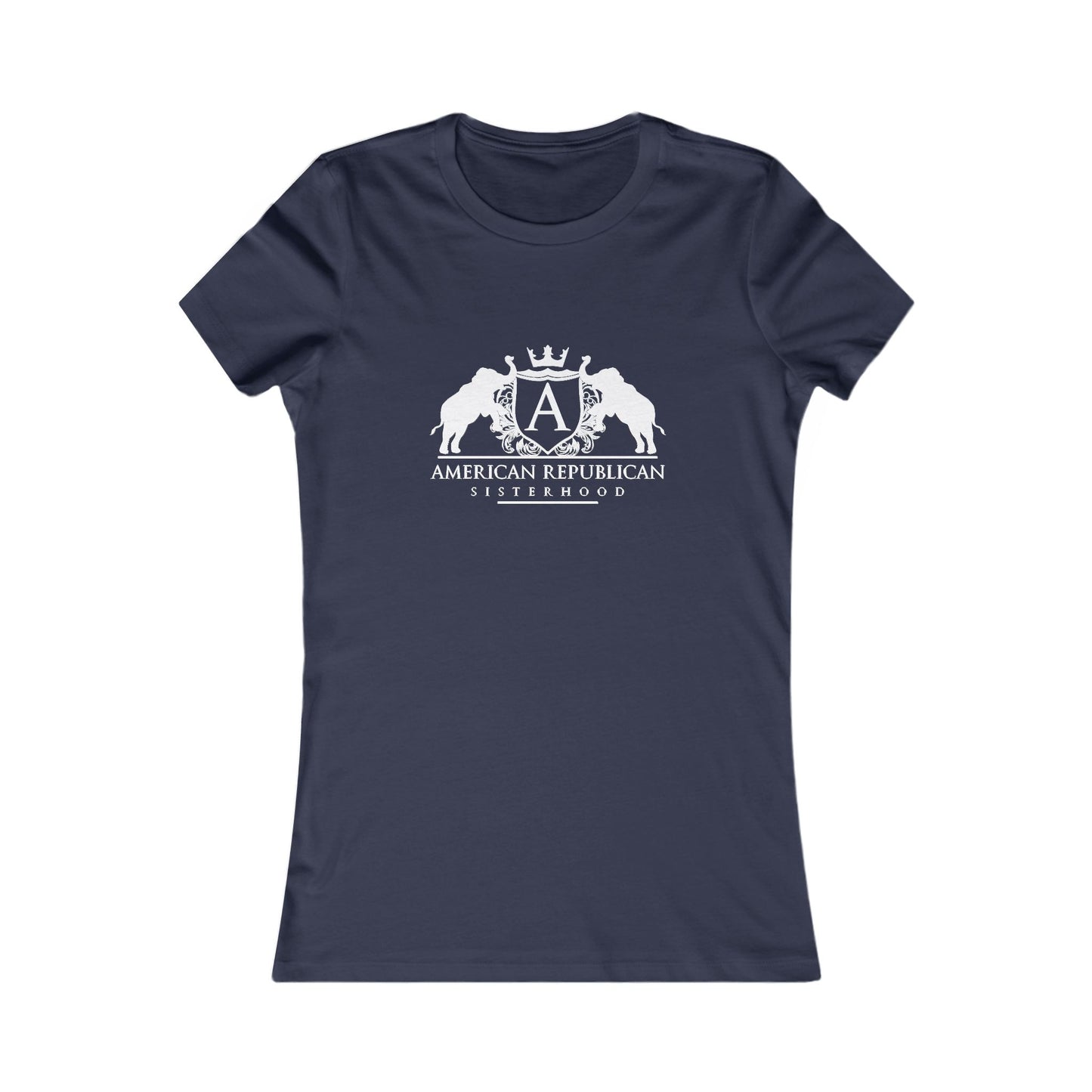 ARS Logo Women's Tshirt (White Logo)