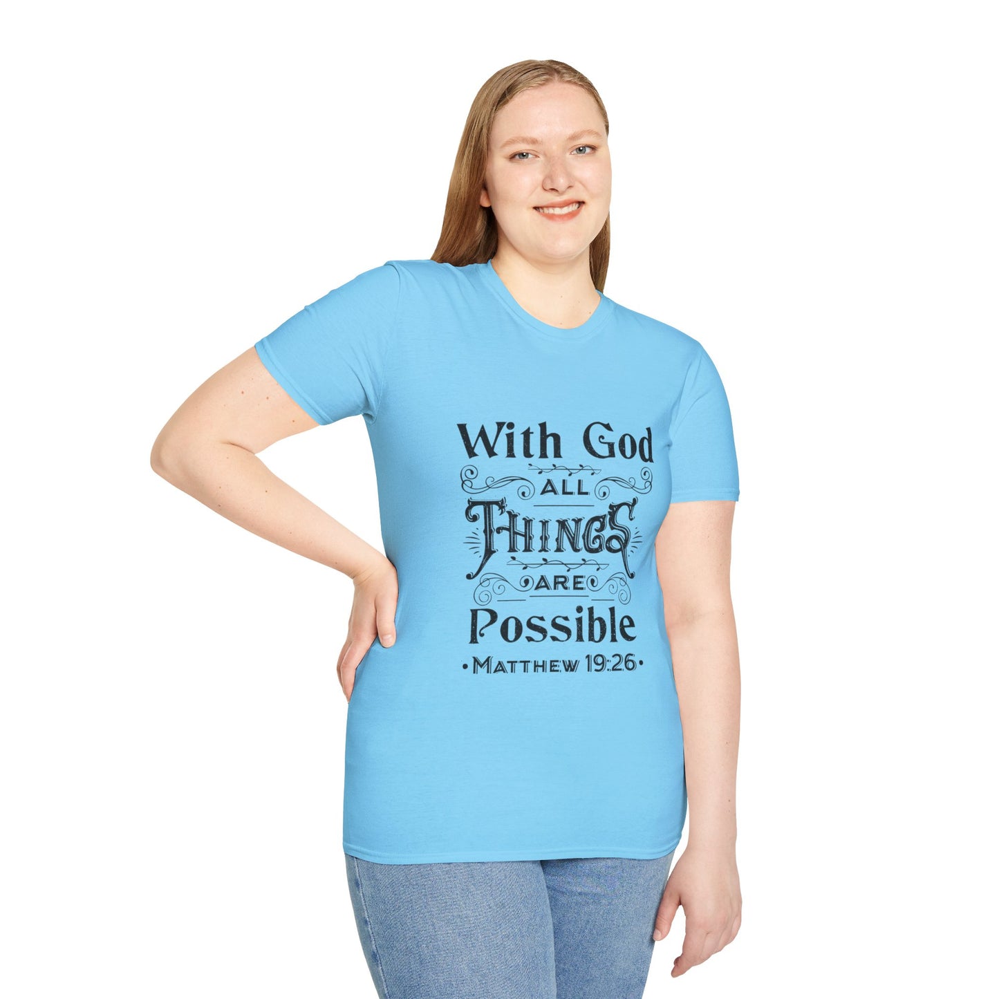 All Things Womens Relaxed/Plus Tshirt (Black Logo) - Sweet Baby Jeez Teez