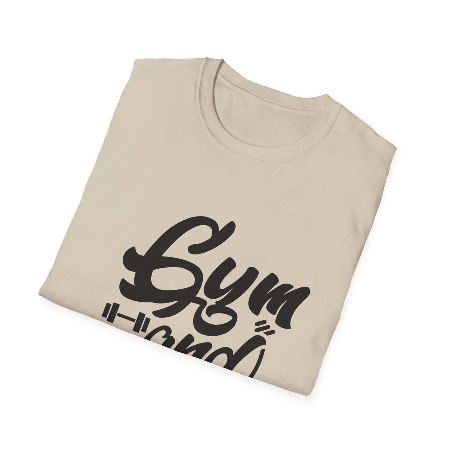 Gym and Jesus Women's Relaxed/Plus Tshirt (Black Logo) - Sweet Baby Jeez Teez