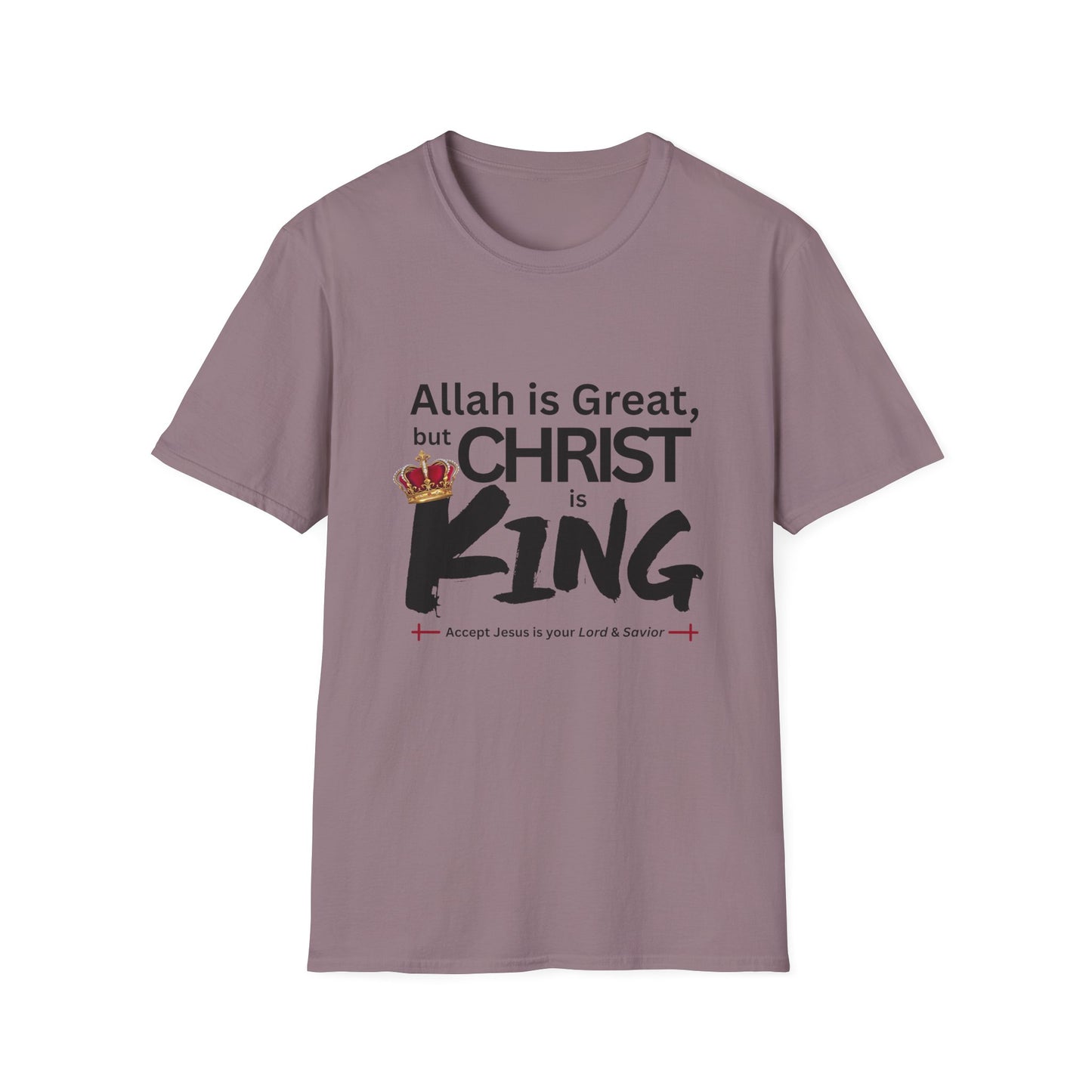 Christ is King Unisex T-shirt (Great Logo) - Sweet Baby Jeez Teez