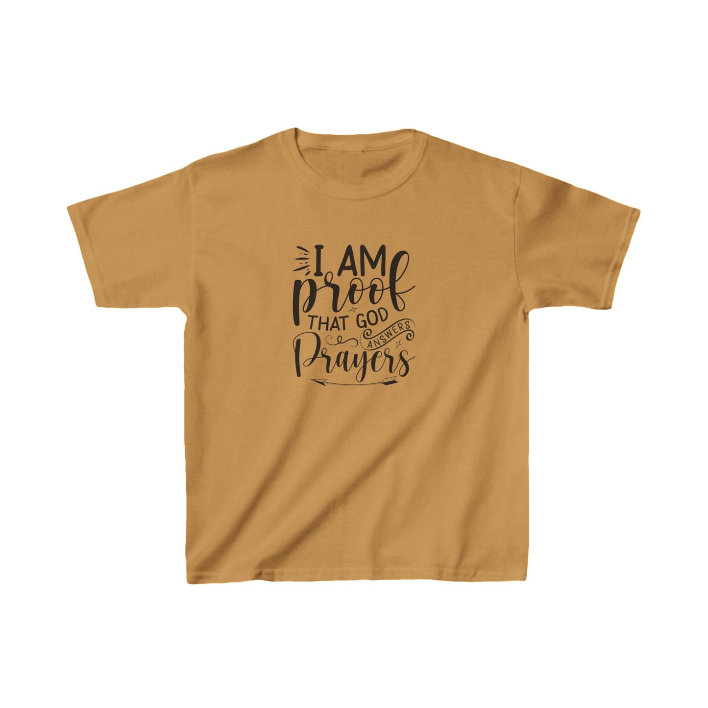 I Am Proof Kid's Unisex Tshirt (Black Logo) - Sweet Baby Jeez Teez