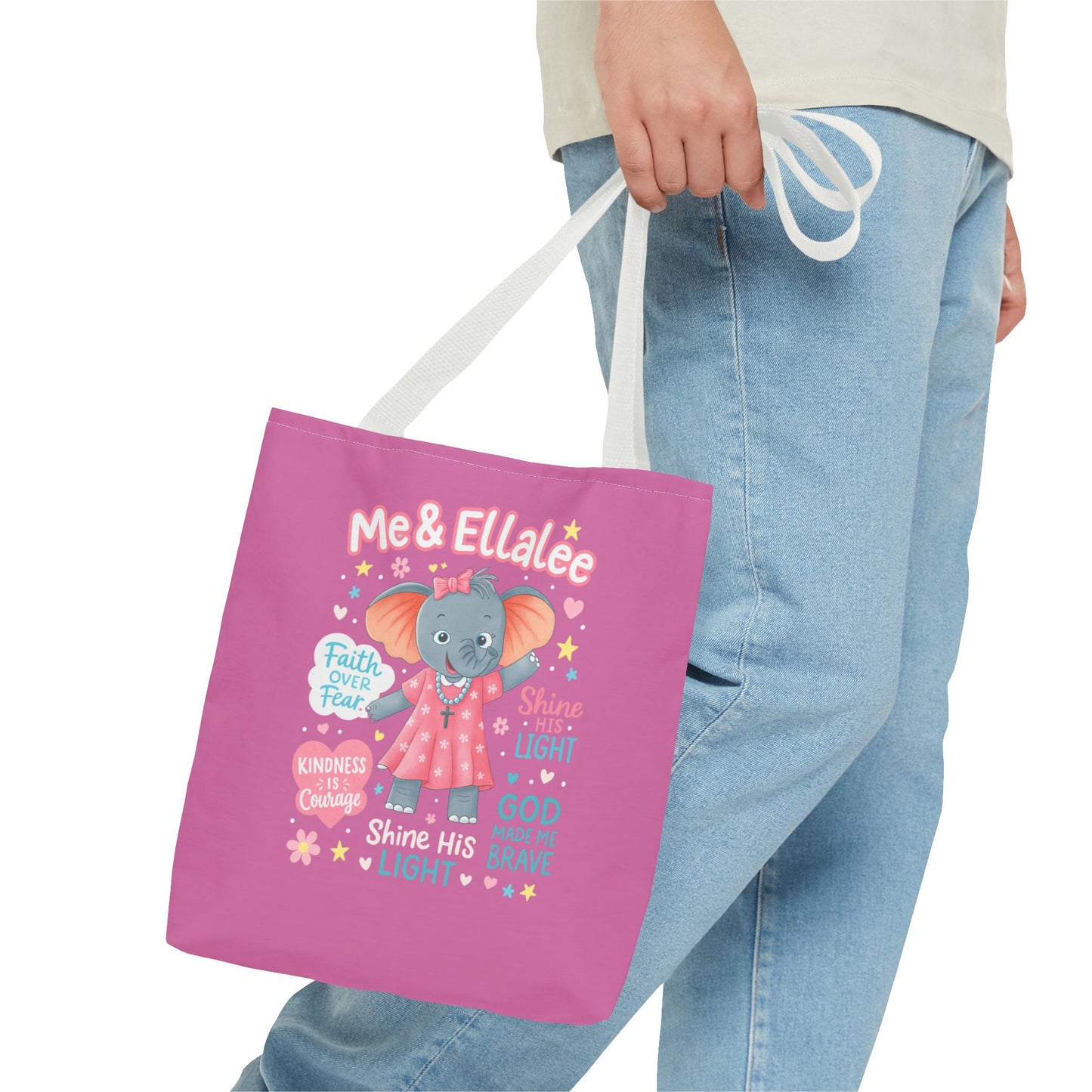 Way to Be, Ellalee! (TM) Christian Values Tote (Pink)