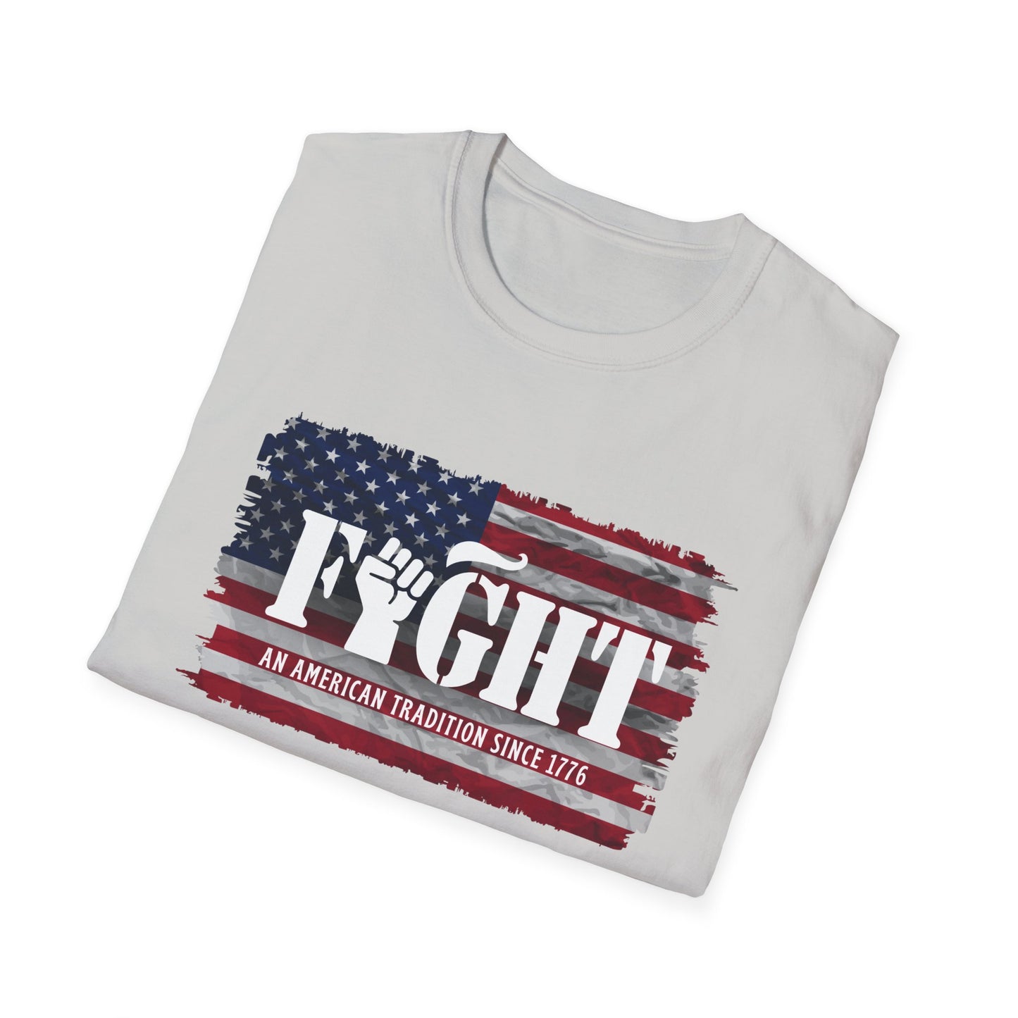 Fight Flag Women's Relaxed/Plus Tshirt - Sweet Baby Jeez Teez