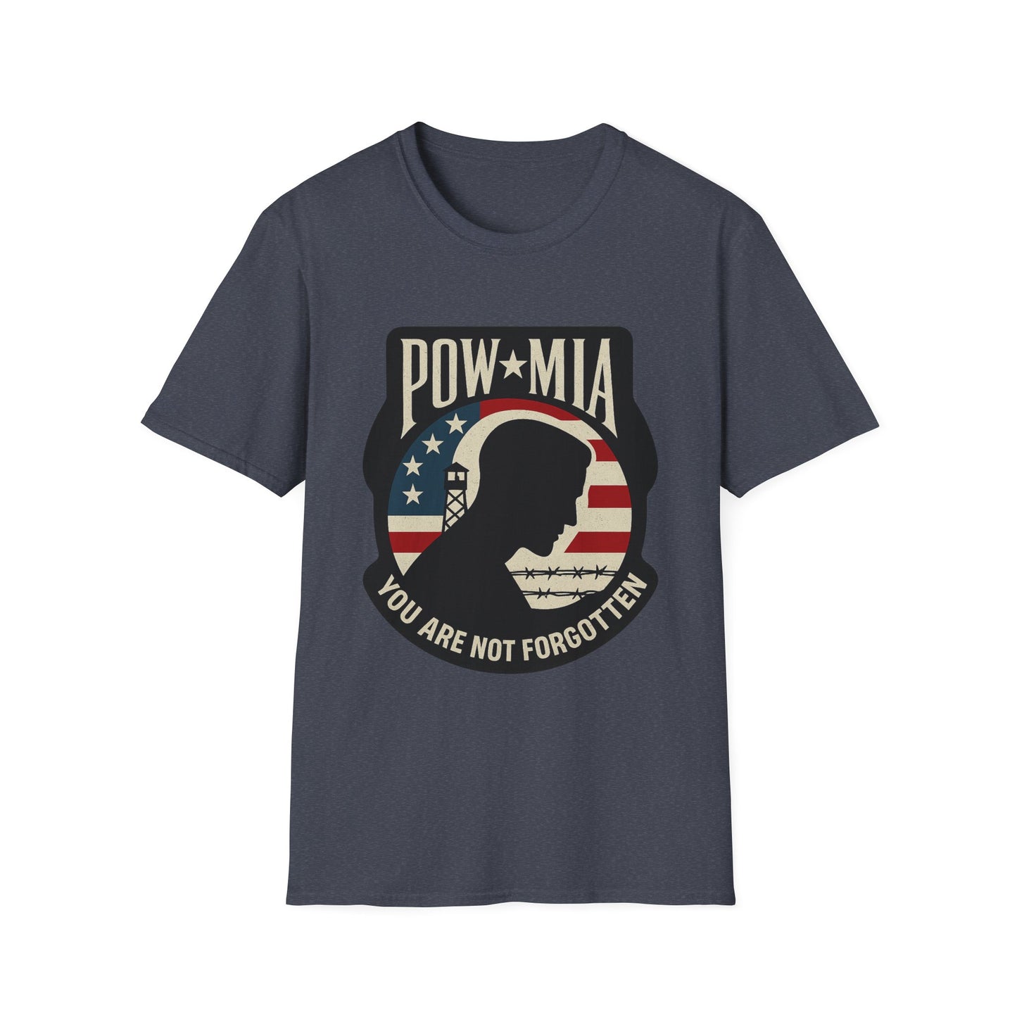 "POW-MIA You are not Forgotten" Military Tribute Unisex T-Shirt