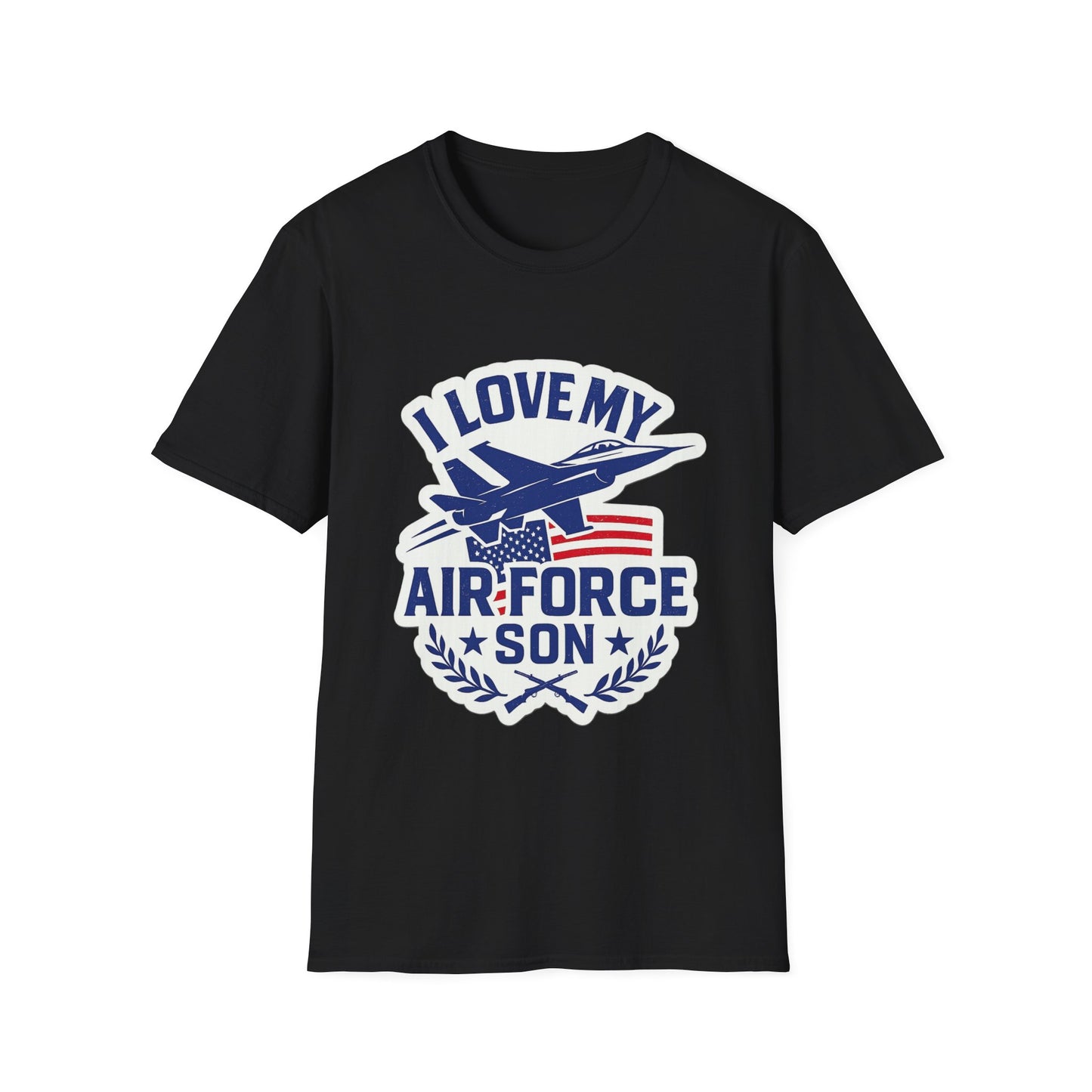 "I Love My Air Force Son" Military Patriotic Softstyle T-Shirt