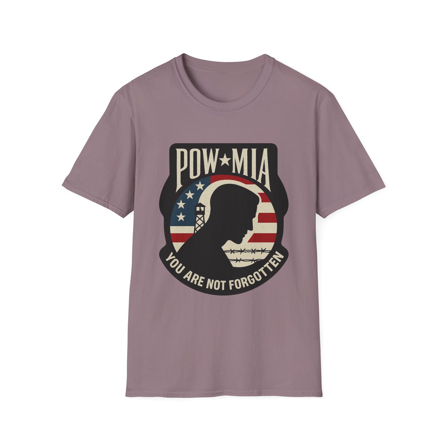 "POW-MIA You are not Forgotten" Military Tribute Unisex T-Shirt