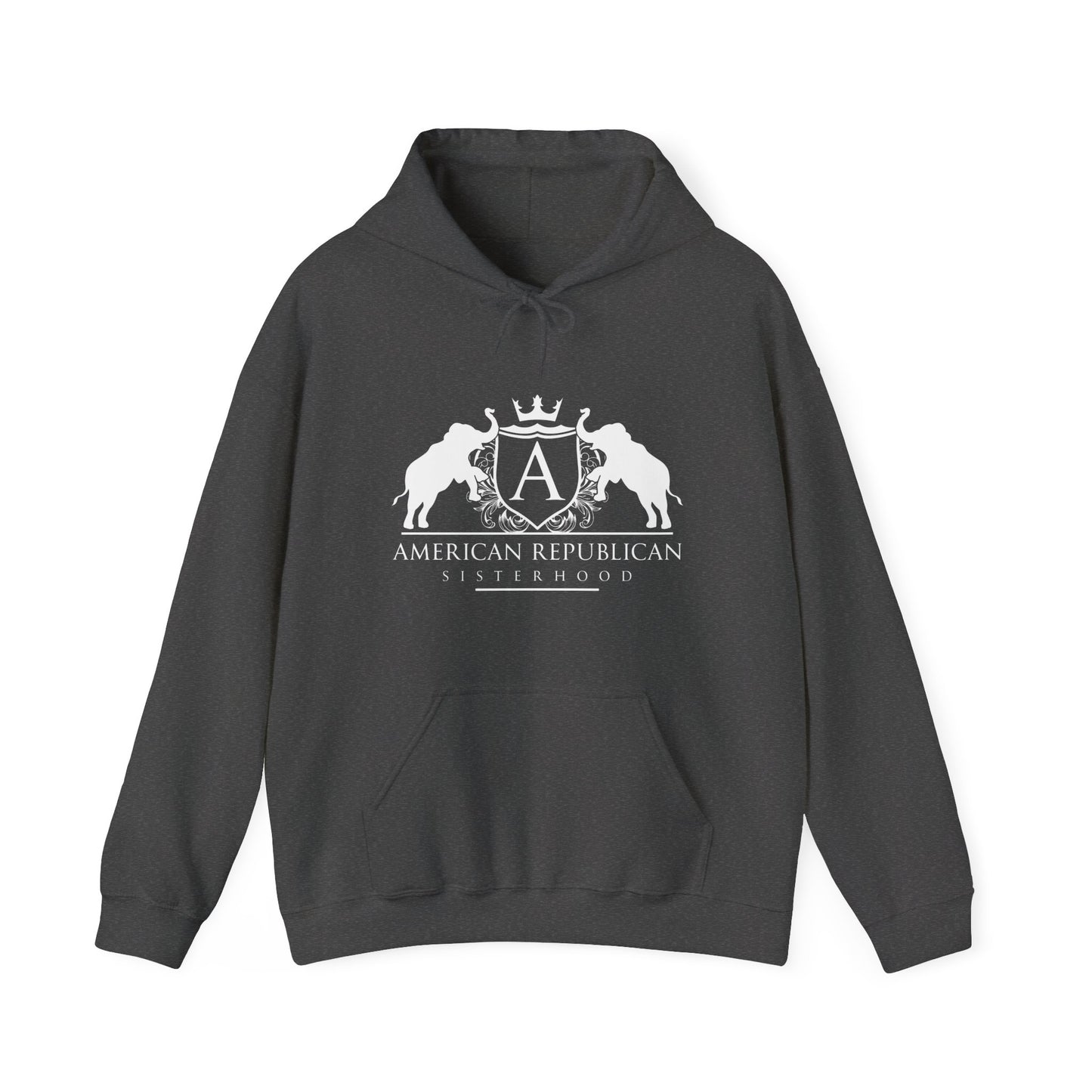 ARS White Logo Women's Hoodie