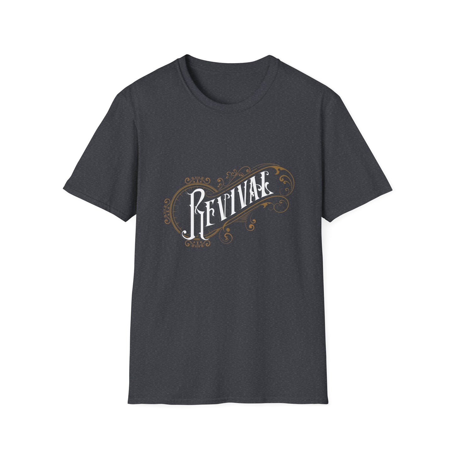 Revival Softstyle Men's Christian T-Shirt (Vintage Logo) - Sweet Baby Jeez Teez