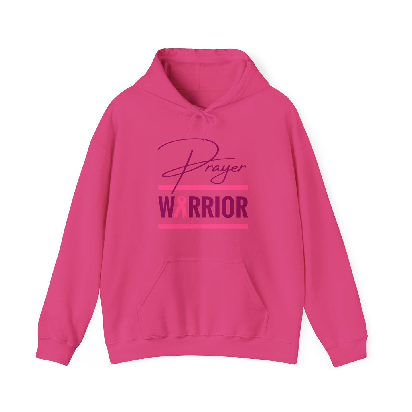 Prayer Warrior Breast Cancer Women's Sweatshirt (Pink Logo) - Sweet Baby Jeez Teez