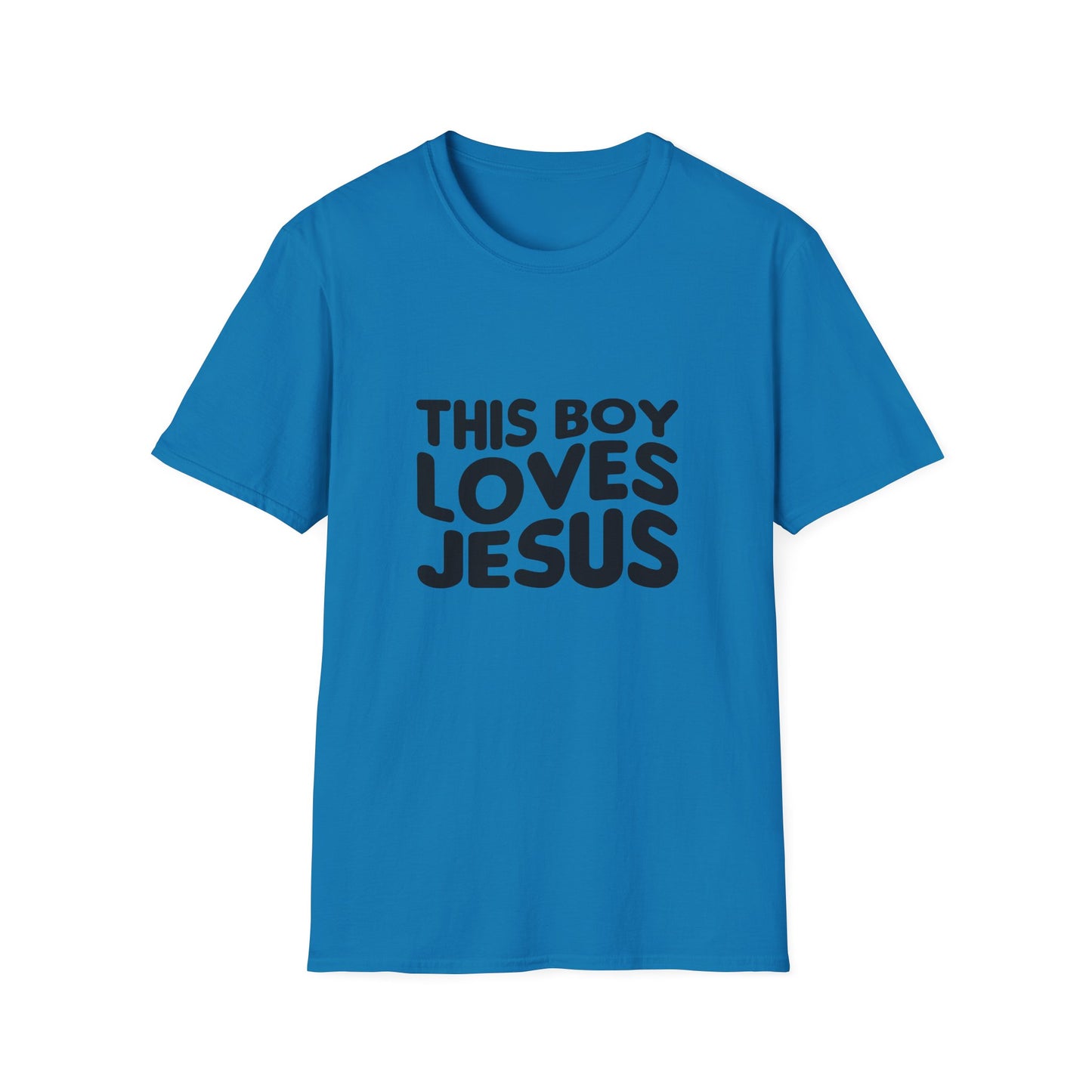 This Boy Loves Jesus Men's Tshirt - Sweet Baby Jeez Teez