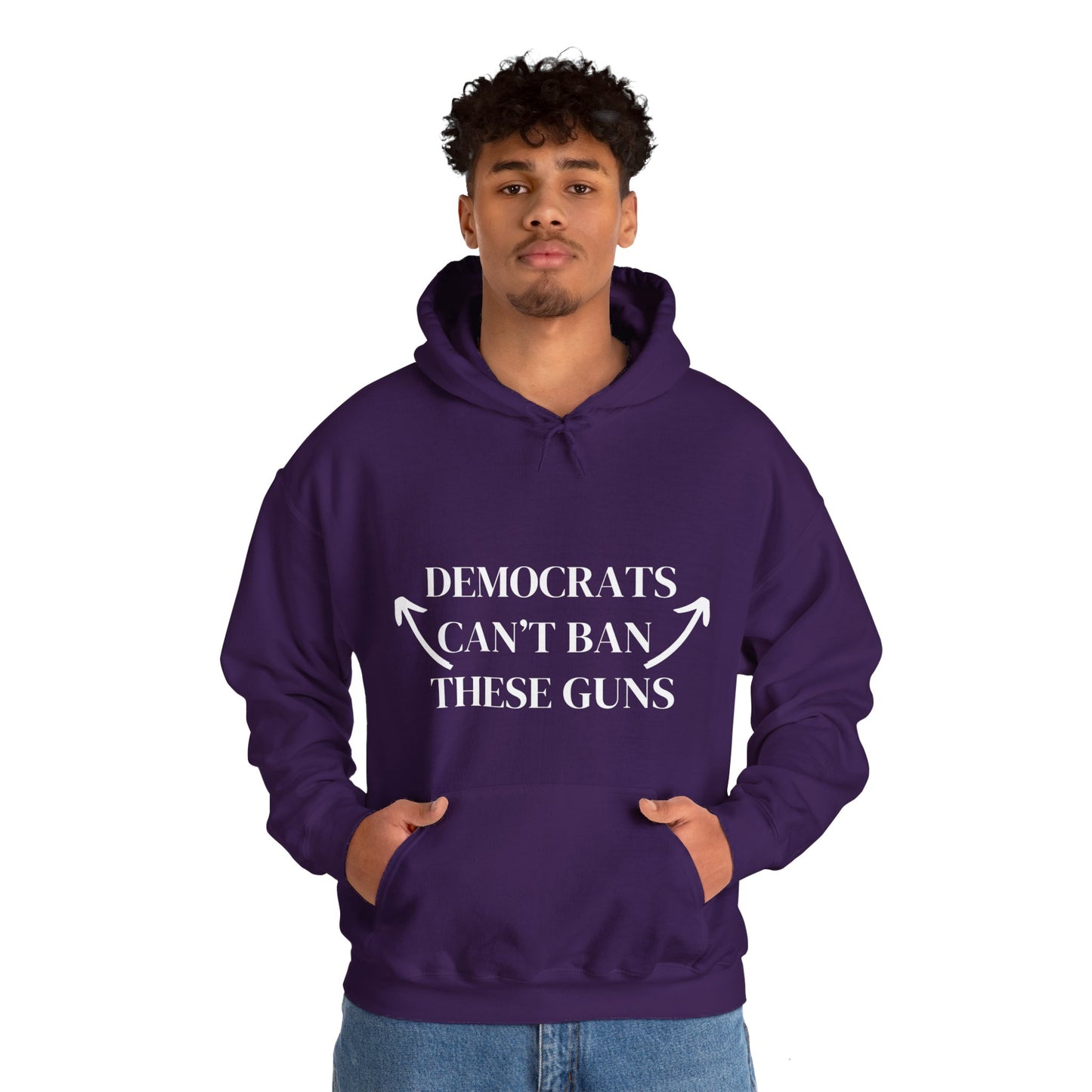 Can't Ban These Men's Hoodie (White Logo) - Sweet Baby Jeez Teez