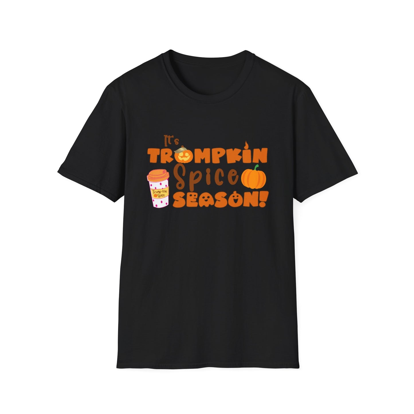TRUMPkin Spice Ladies T-shirt (Fall Logo) - Sweet Baby Jeez Teez