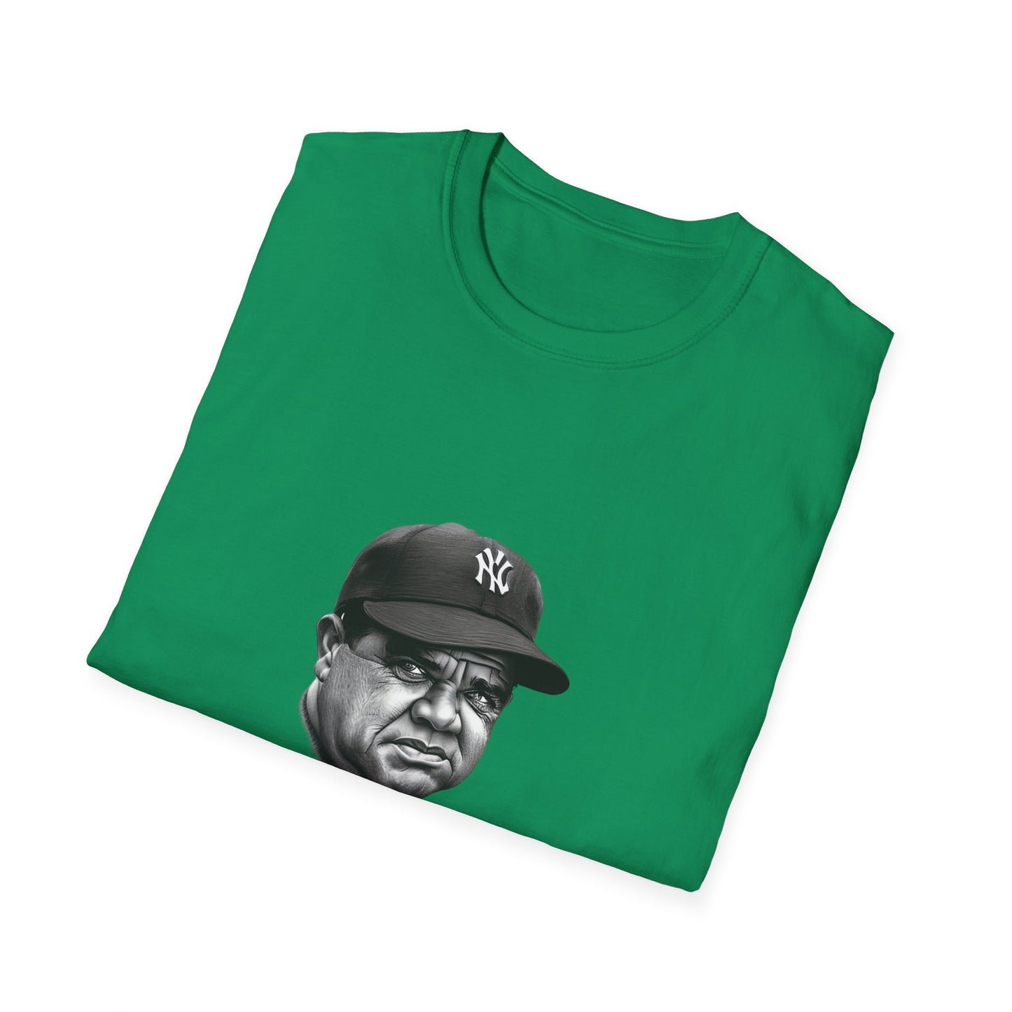 Strike Out Babe Ruth Men's Tshirt (IW Grayscale Logo) - Sweet Baby Jeez Teez