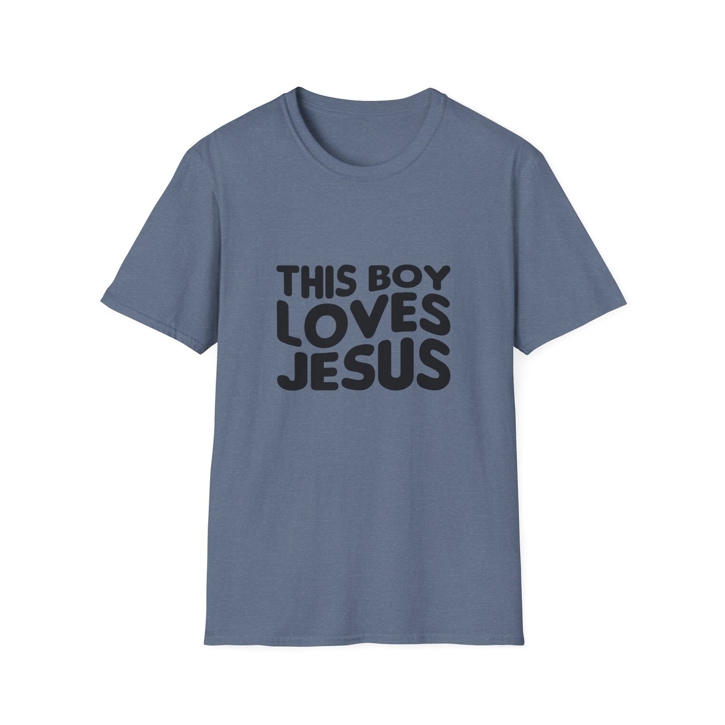 This Boy Loves Jesus Men's Tshirt - Sweet Baby Jeez Teez