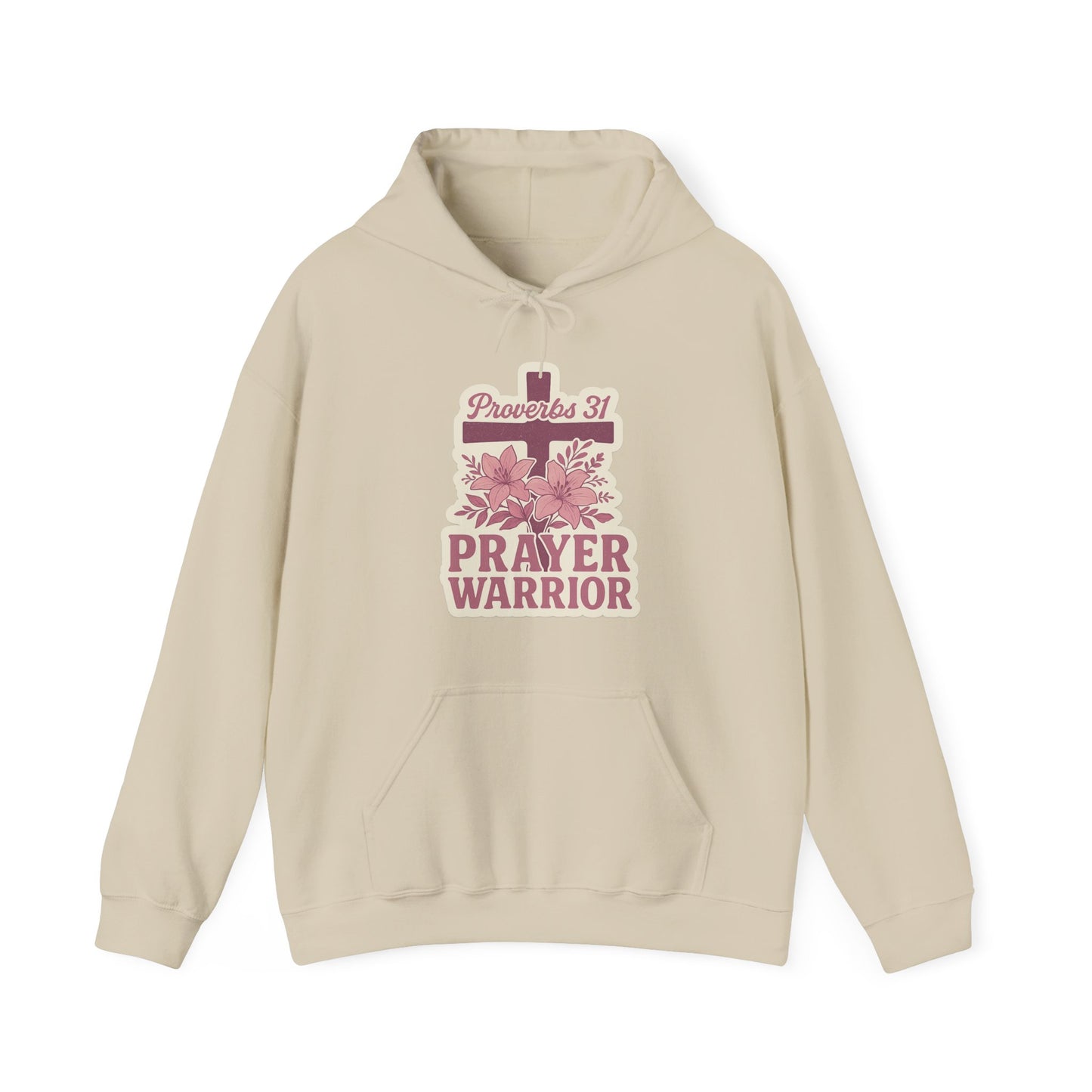 "Proverbs 31 Prayer Warrior" Christian Women's Inspirational Hoodie Sweatshirt