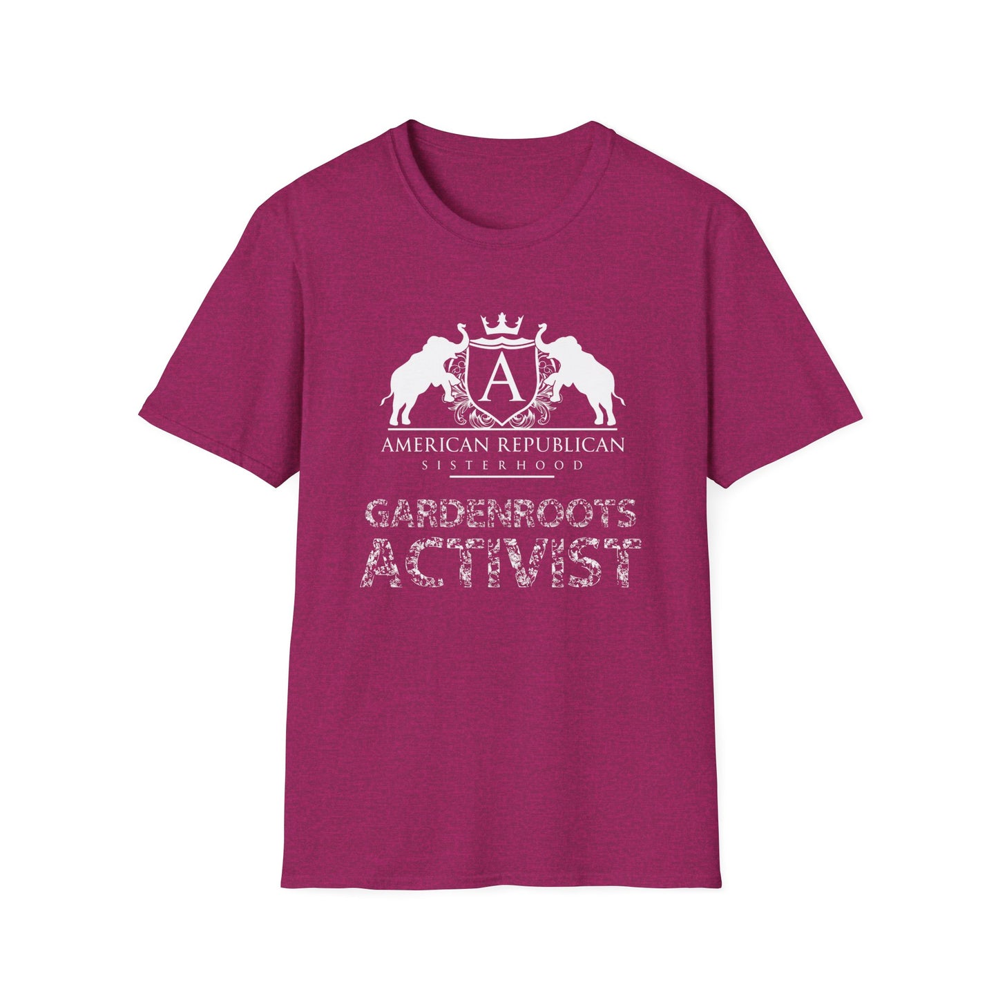 Gardenroots Activist Women's Relaxed/Plus Tshirt (ARS White Logo) - Sweet Baby Jeez Teez