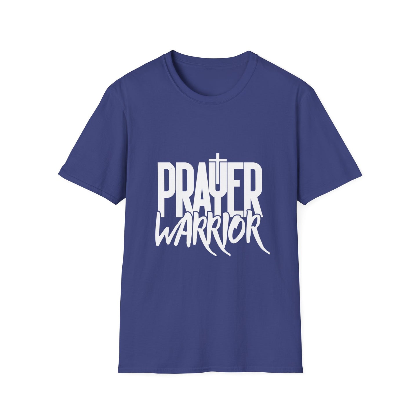 Prayer Warrior Men's Tshirt (White Logo) - Sweet Baby Jeez Teez