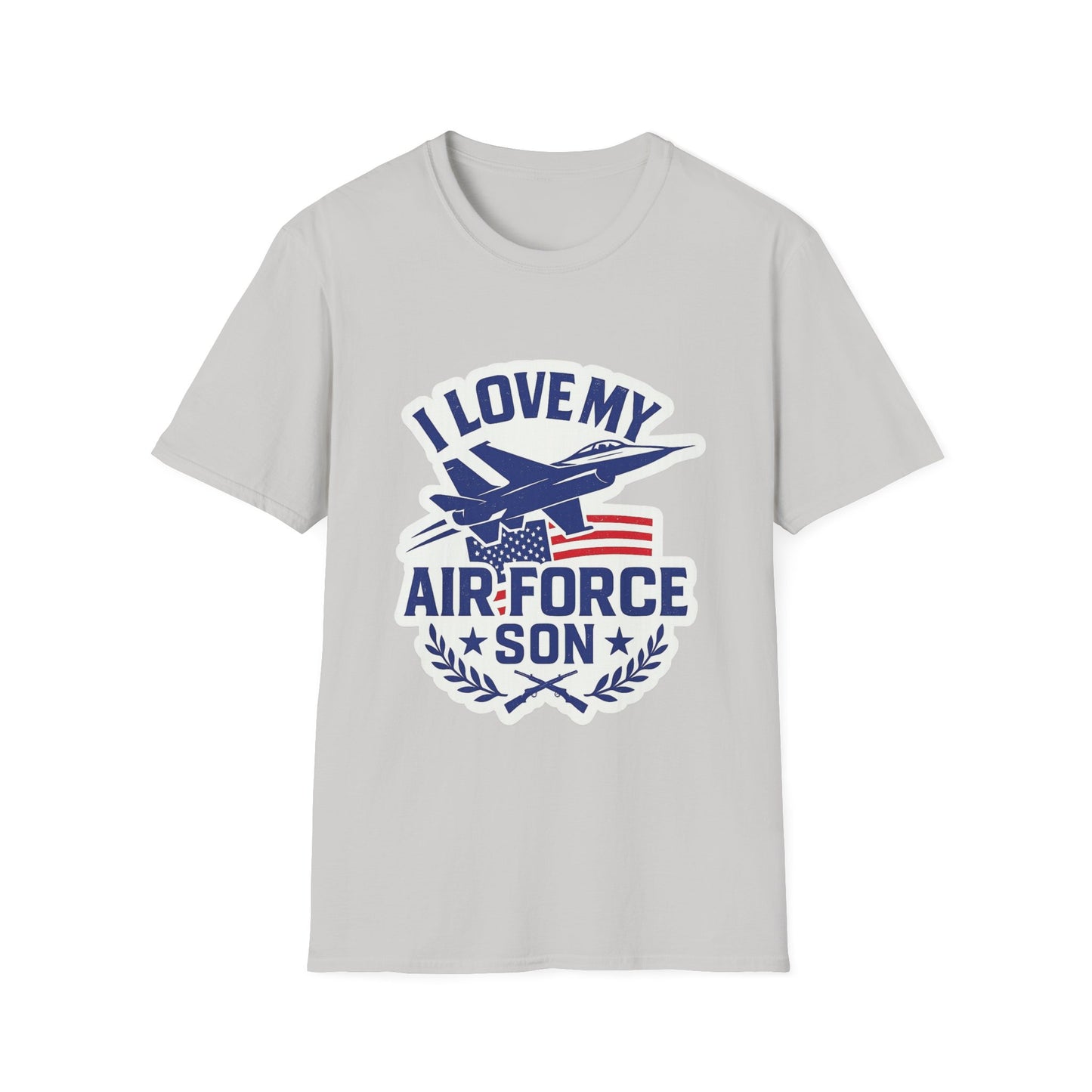 "I Love My Air Force Son" Military Patriotic Softstyle T-Shirt